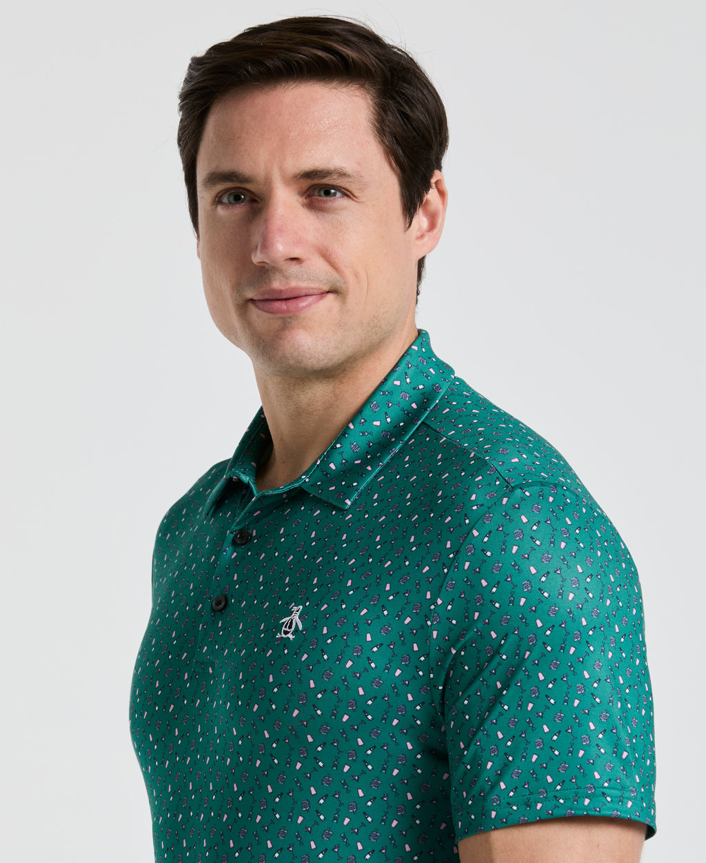 Augusta Menu Print Golf Polo