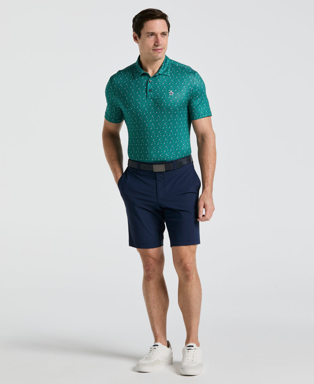 Augusta Menu Print Golf Polo