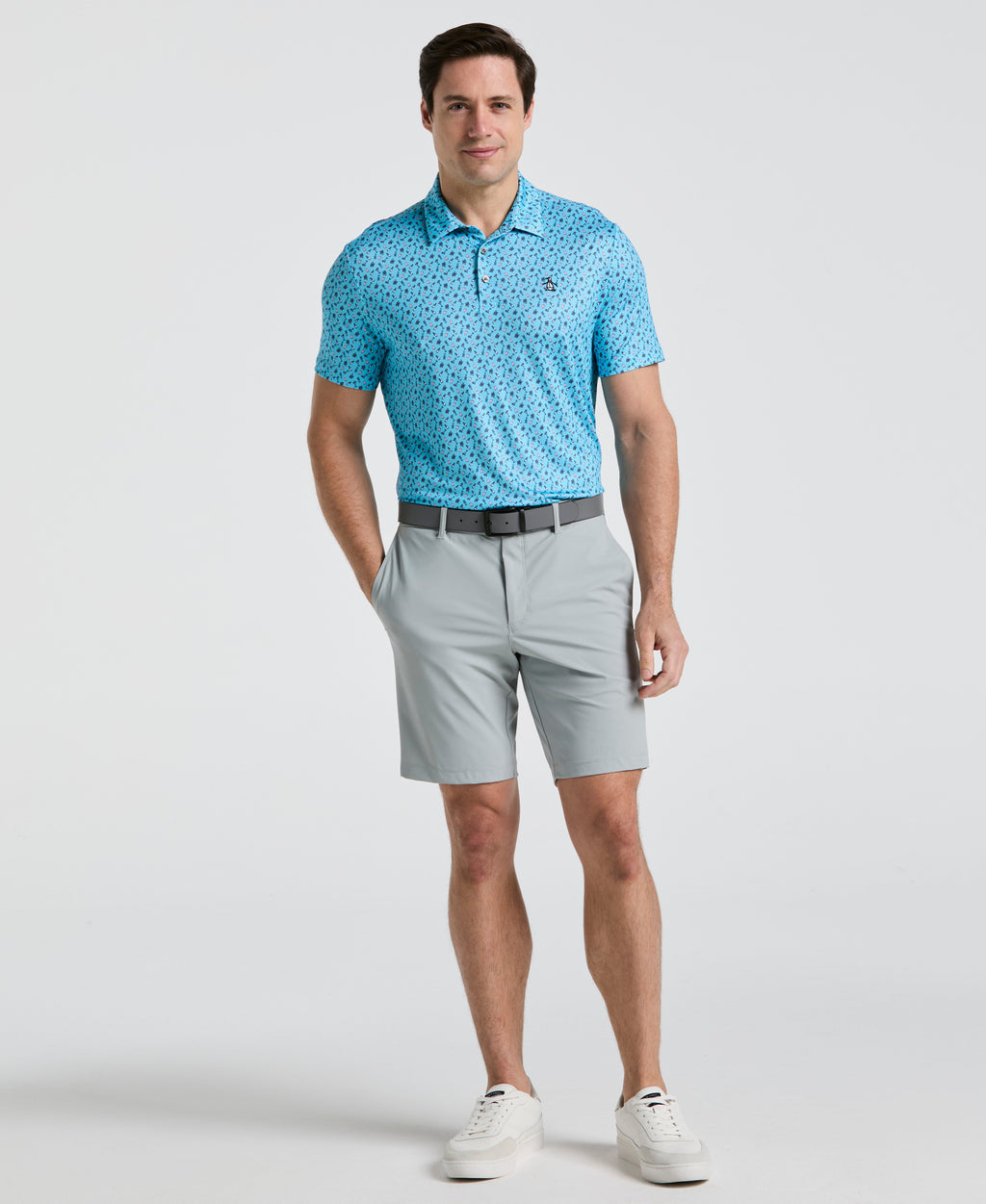 Augusta Menu Print Golf Polo