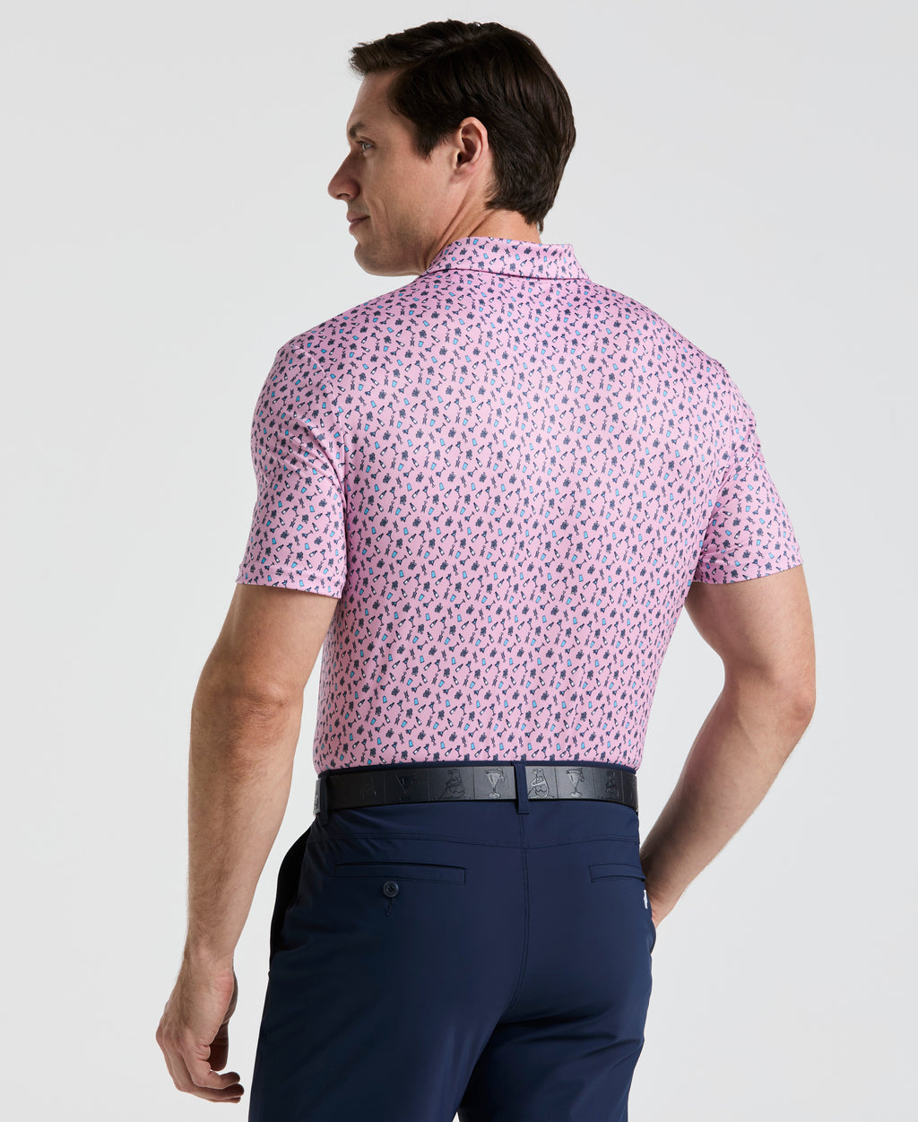 Augusta Menu Print Golf Polo