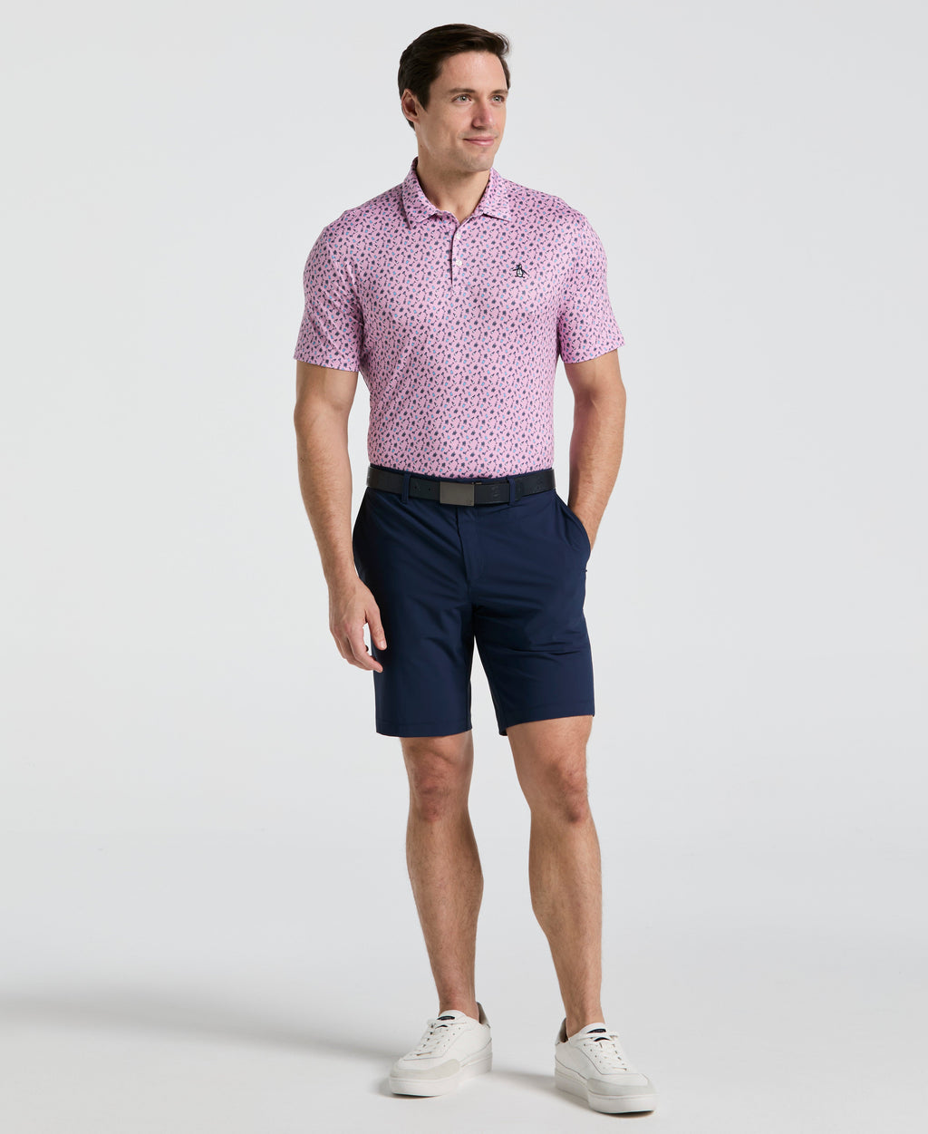 Augusta Menu Print Golf Polo