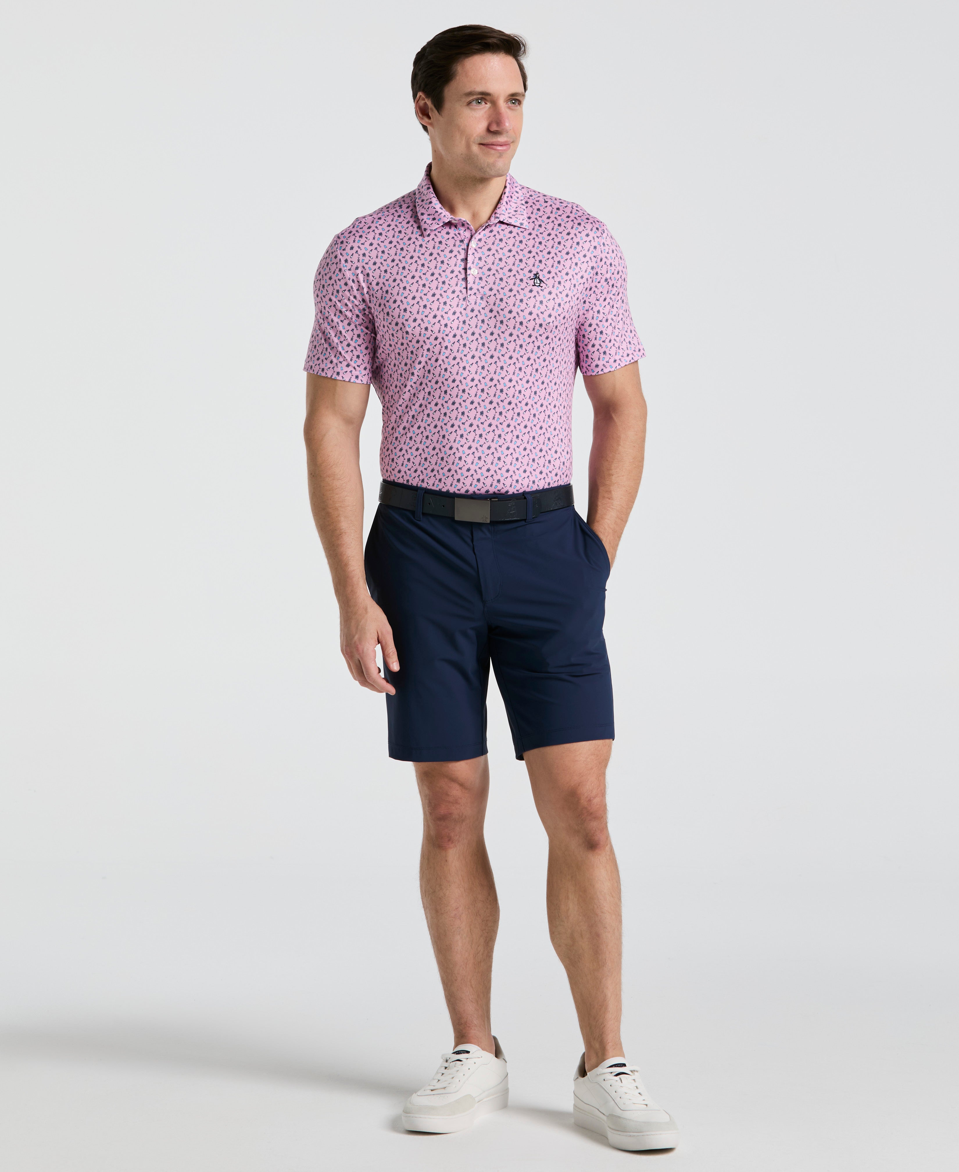 Augusta Menu Print Golf Polo