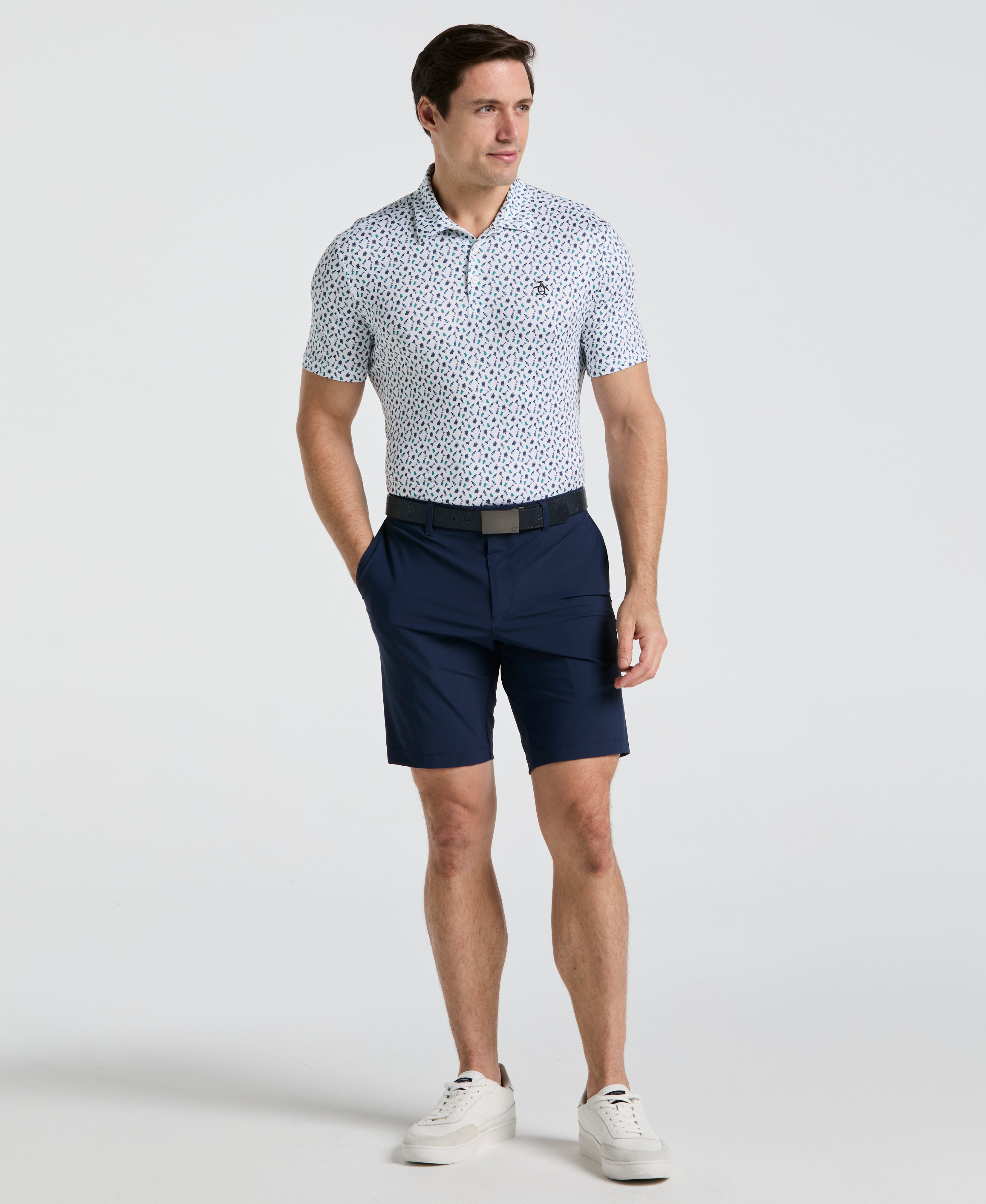 Augusta Menu Print Golf Polo