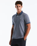 Checkered Jacquard Polo