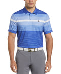 Color Block Marl Stripe Golf Polo