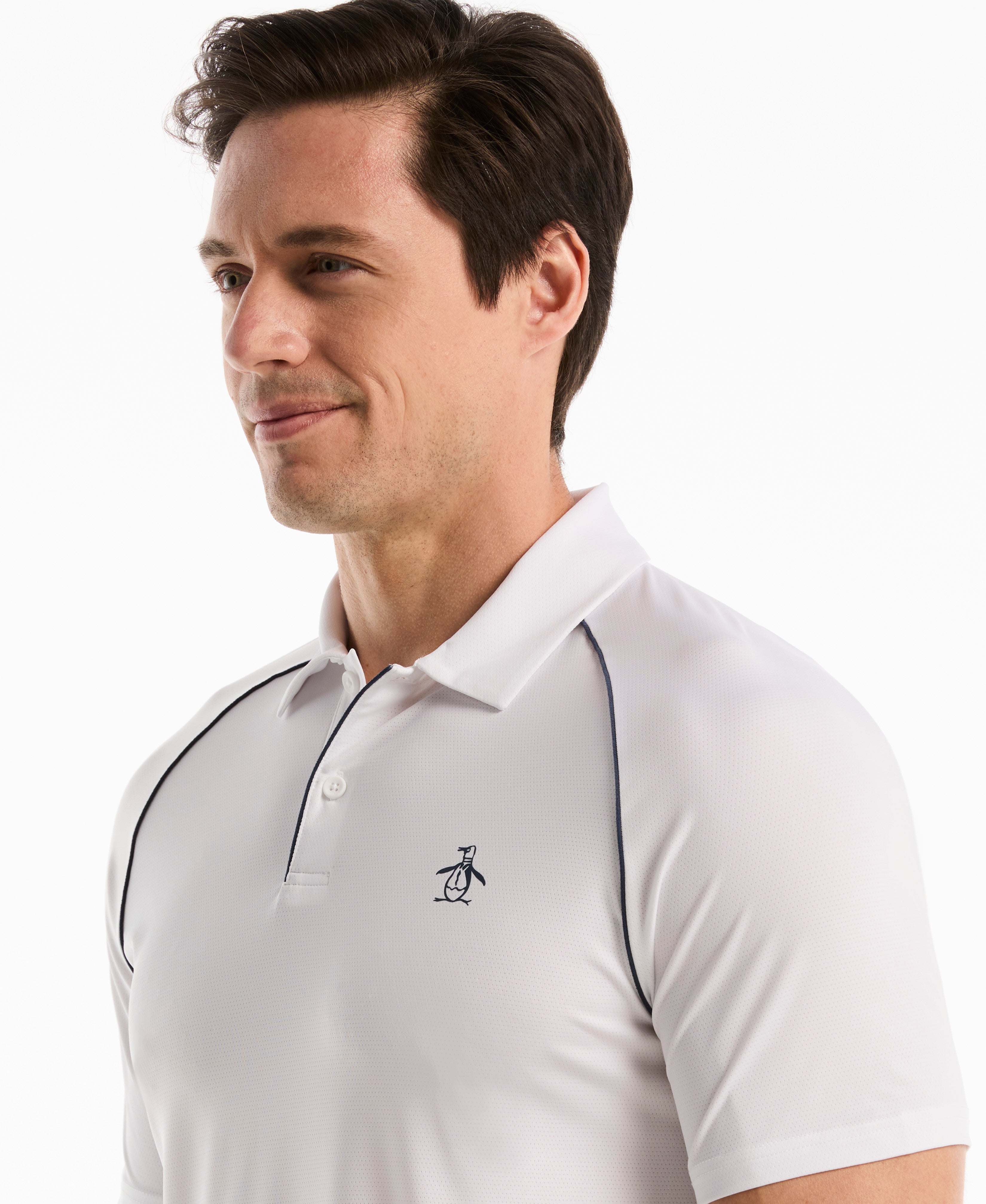 Core Performance Piped Tennis Polo