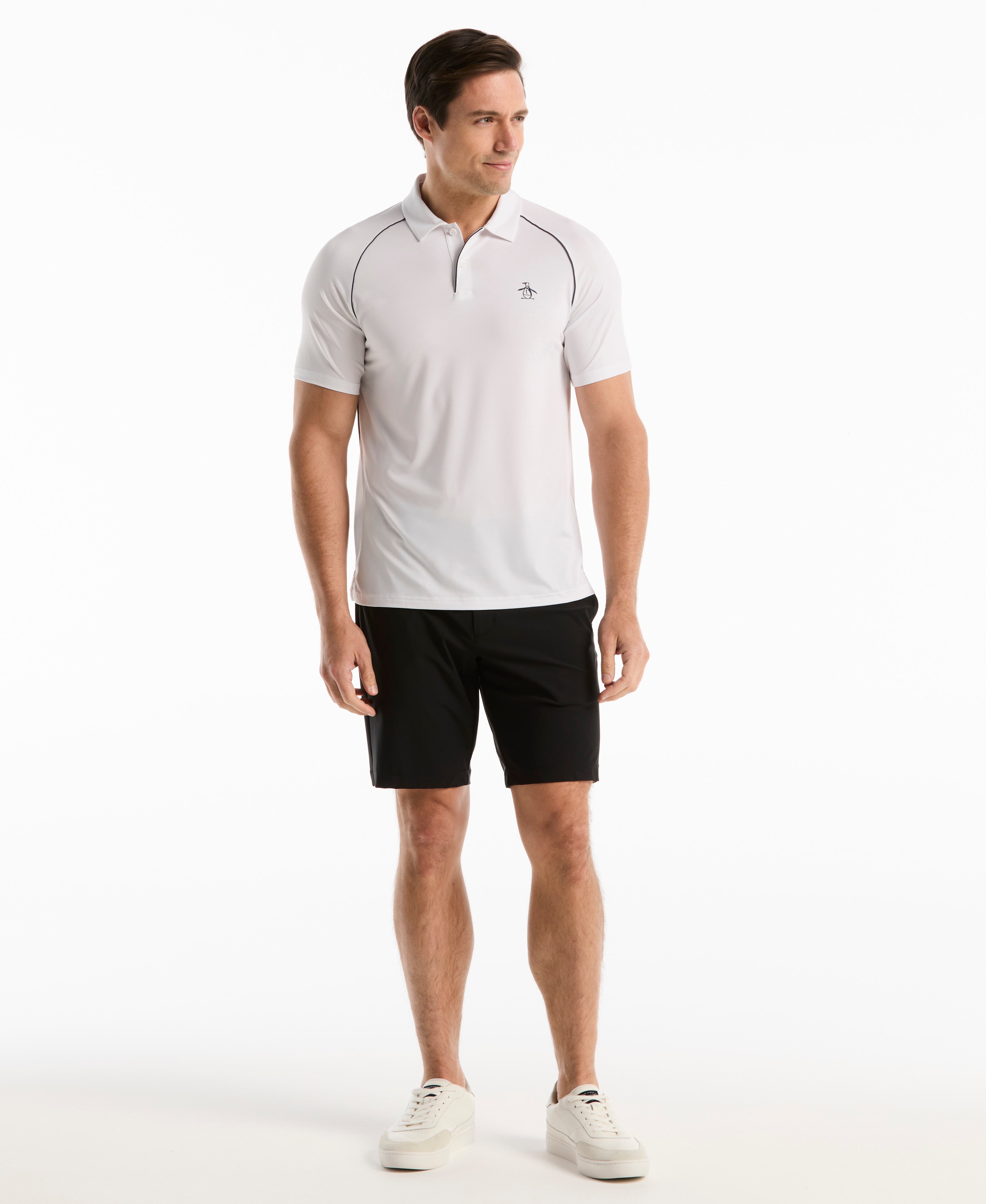 Core Performance Piped Tennis Polo