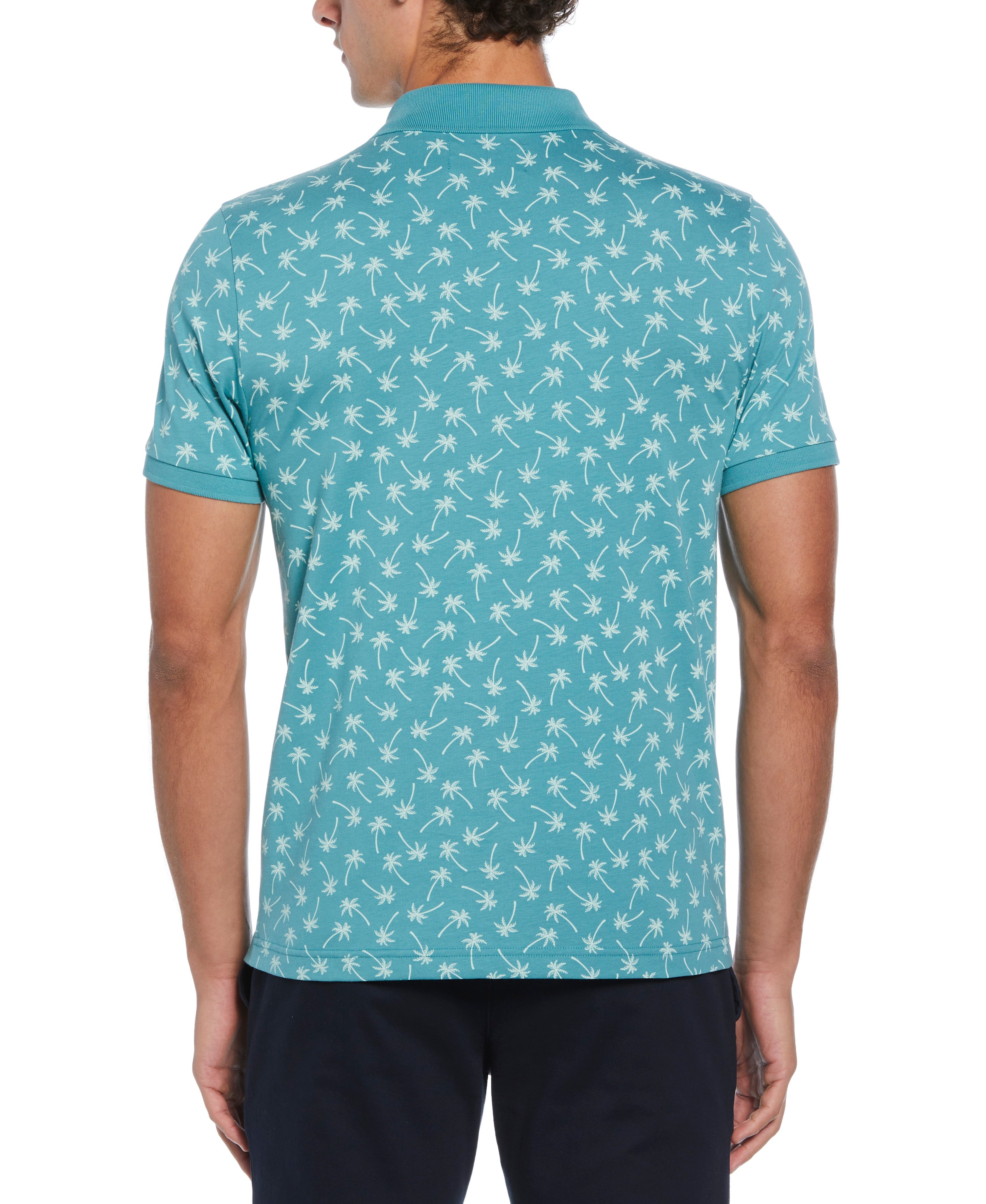 Cotton Jersey Palm Polo