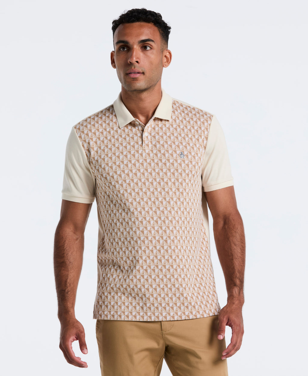 Cotton Martini Print Polo
