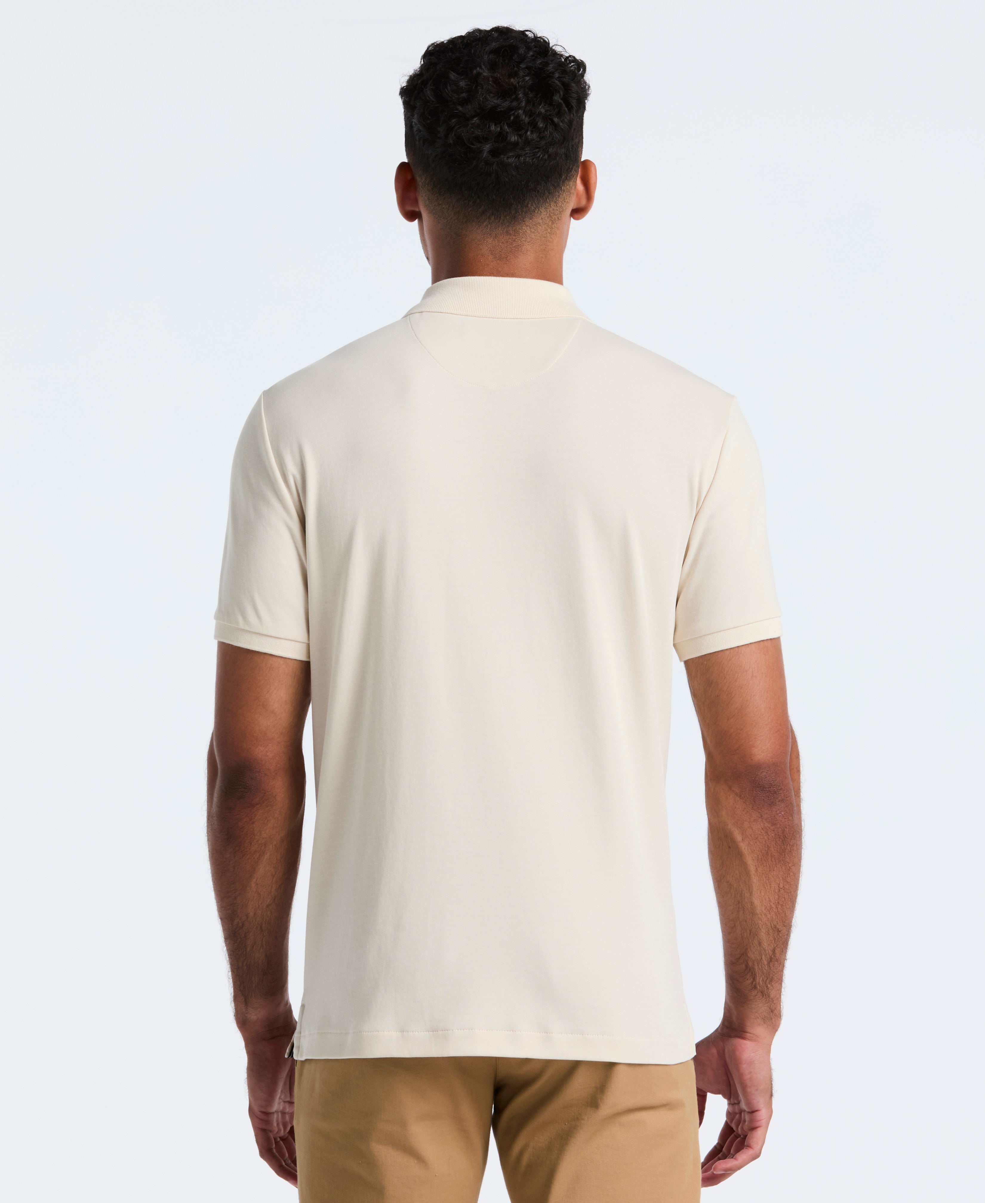 Cotton Martini Print Polo