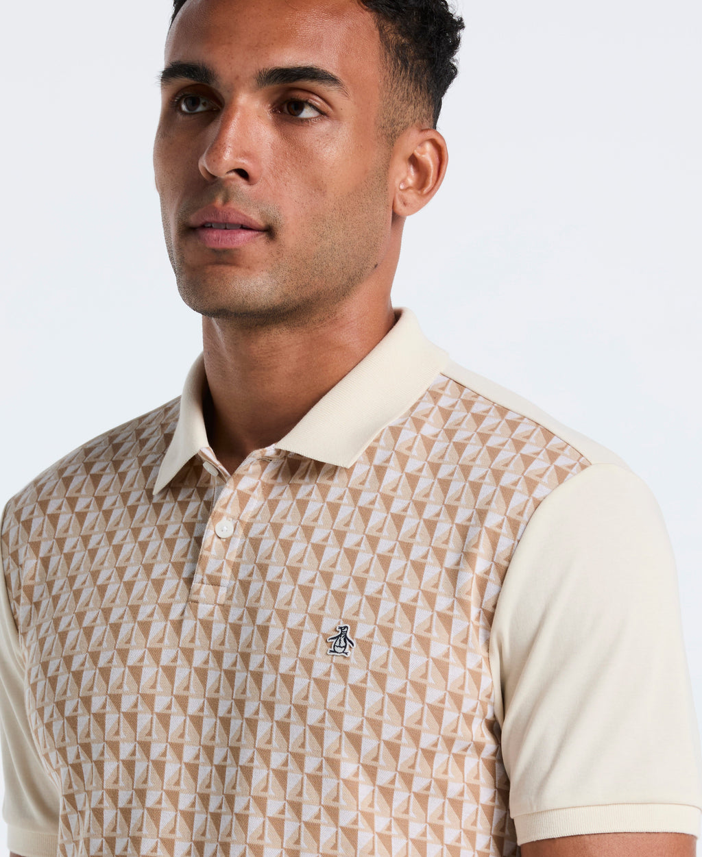Cotton Martini Print Polo