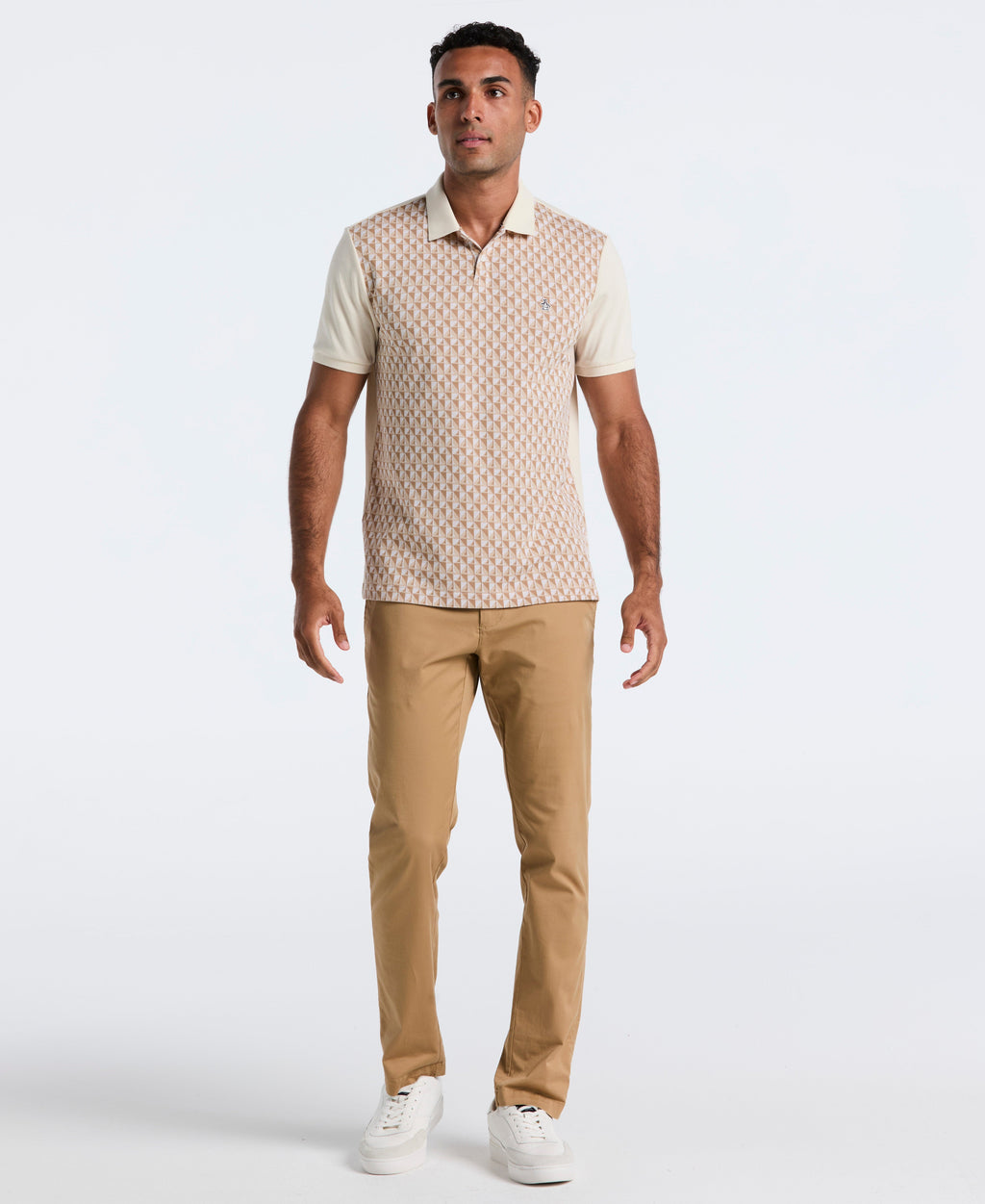 Cotton Martini Print Polo