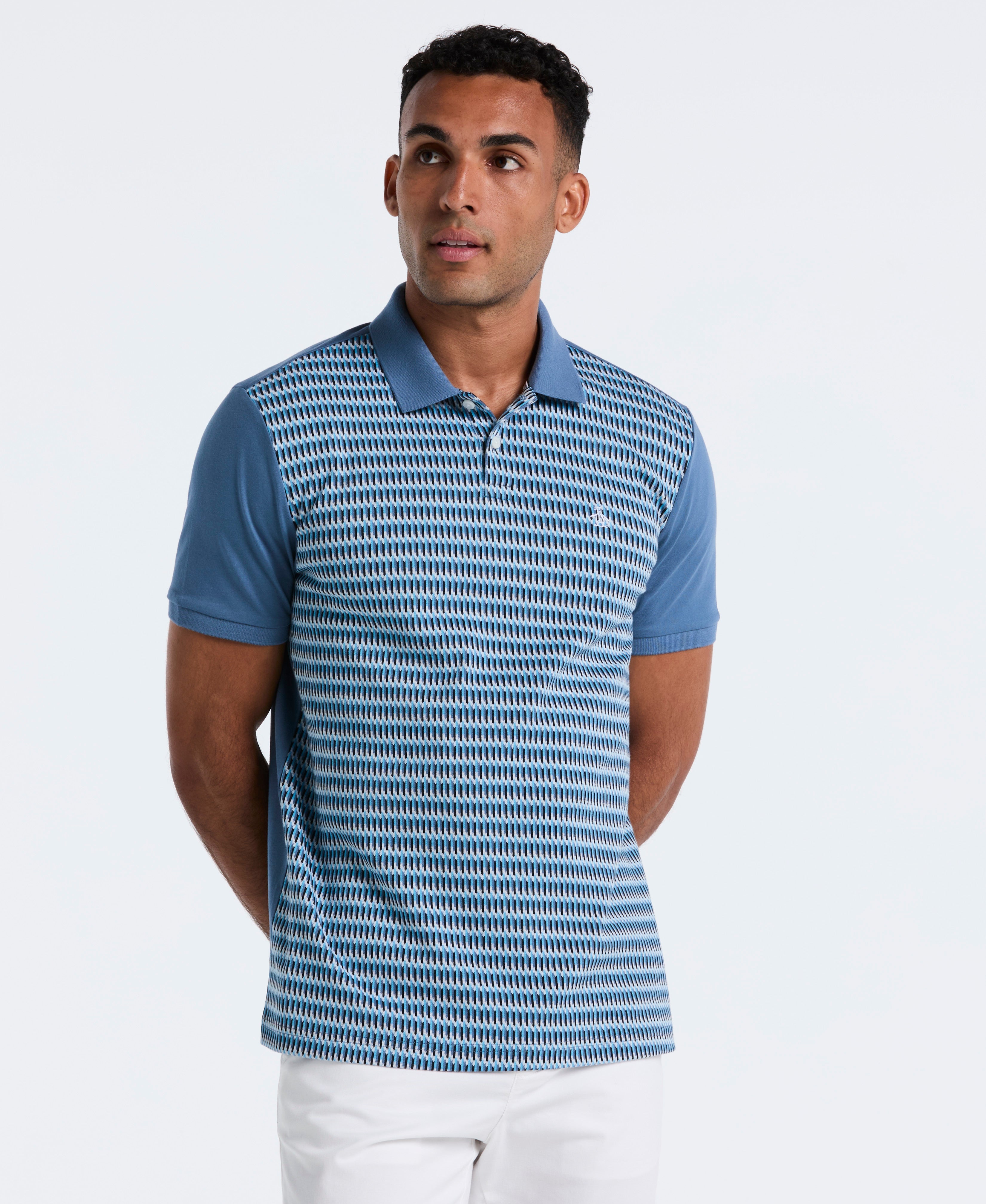 Cotton Zig Zag Polo