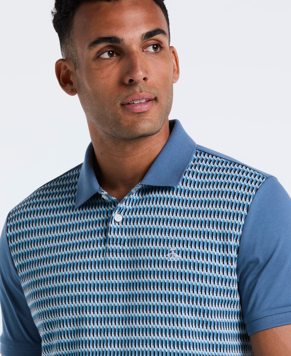 Cotton Zig Zag Polo