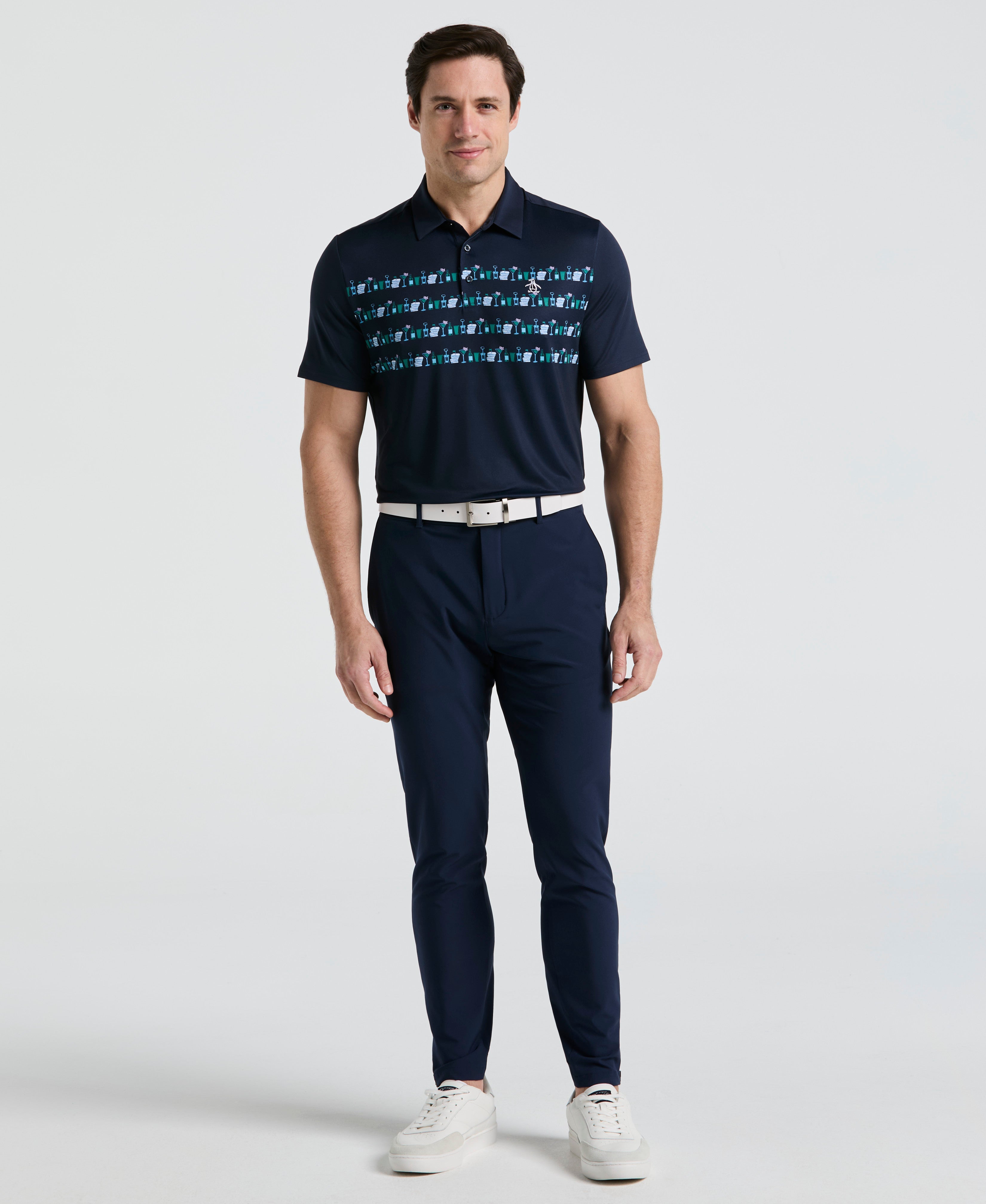 Engineered Cocktail Novelty Golf Polo