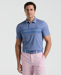 Engineered Novelty Stripe Golf Polo