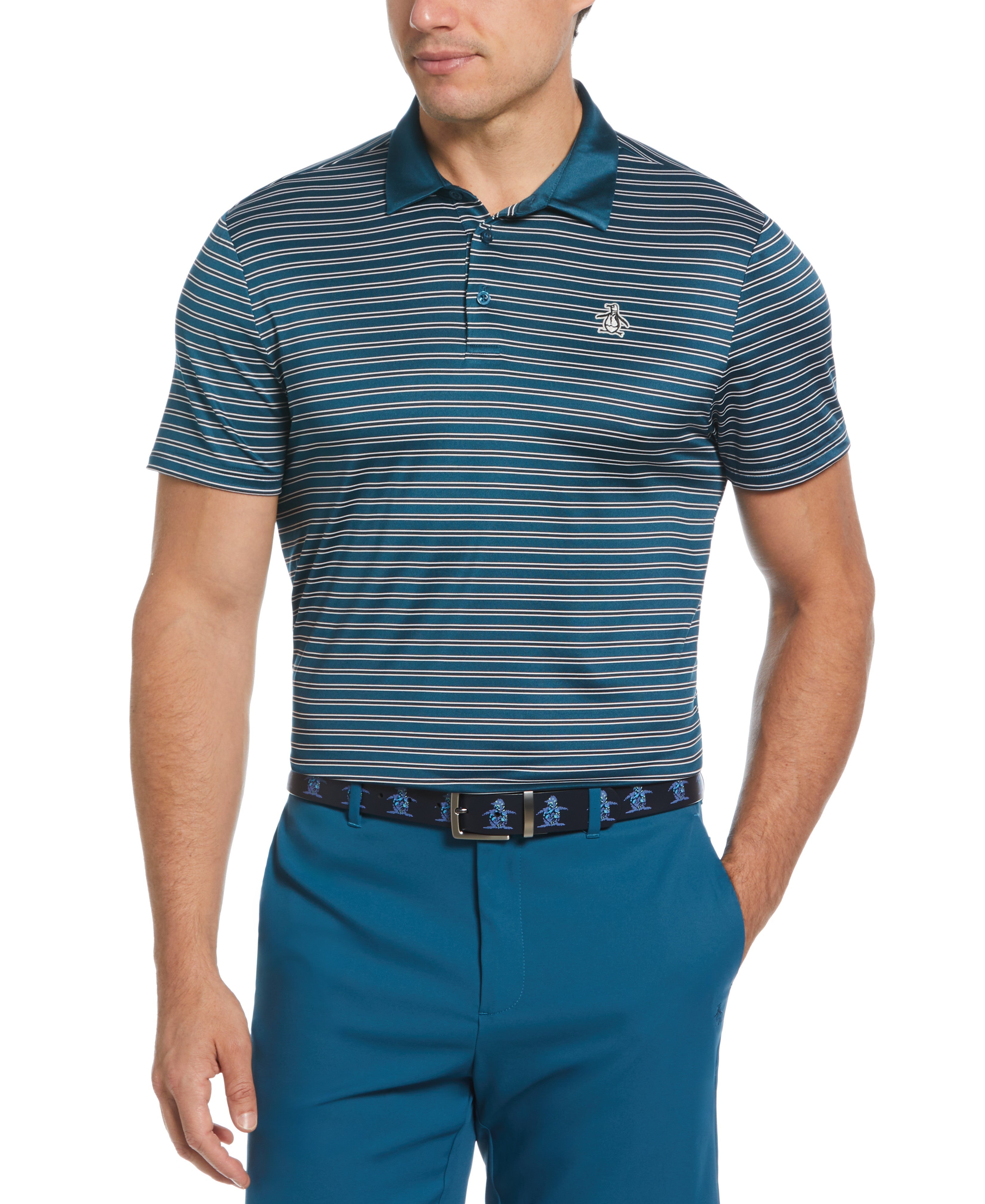 Heritage Stripe Golf Polo