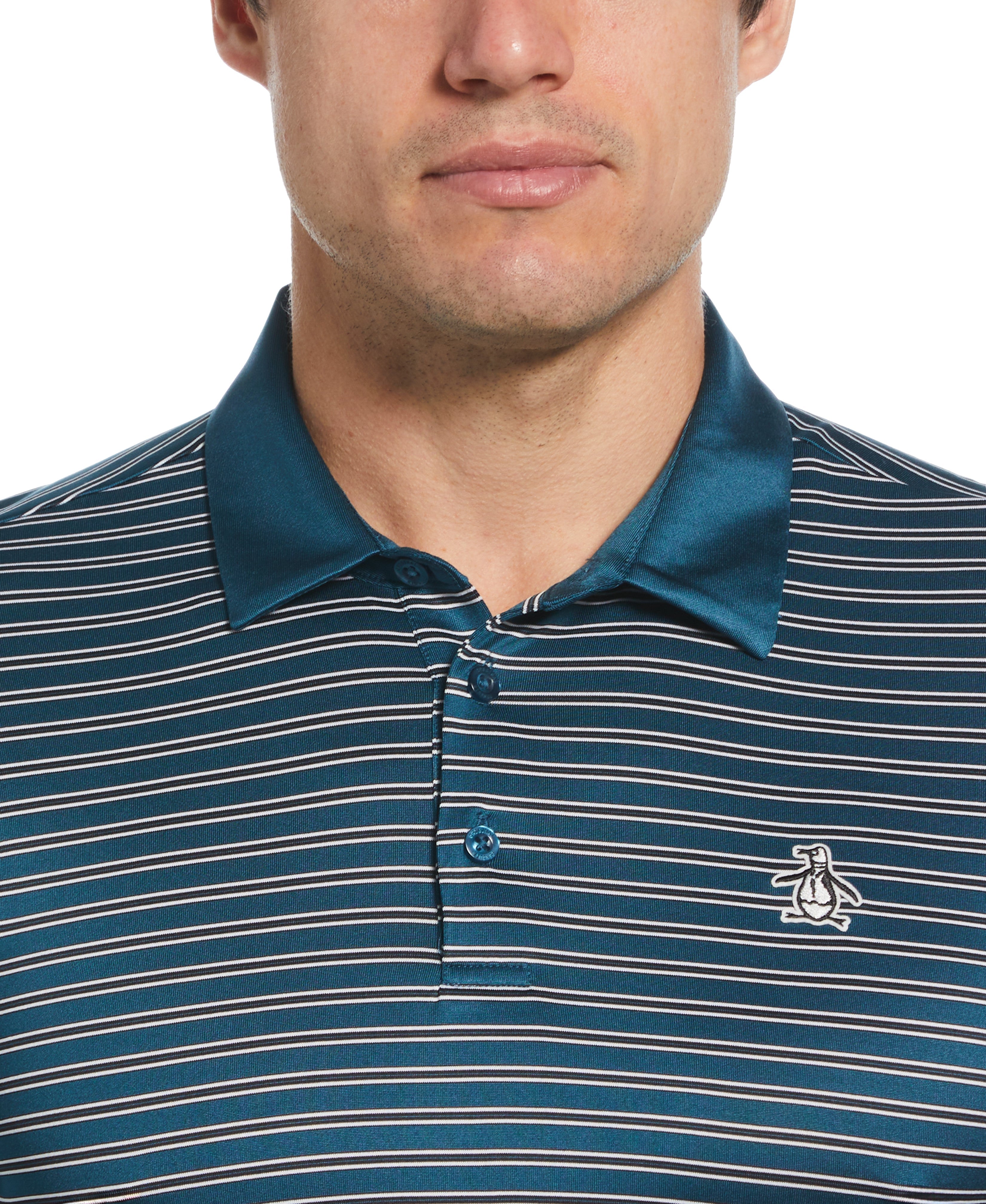Heritage Stripe Golf Polo