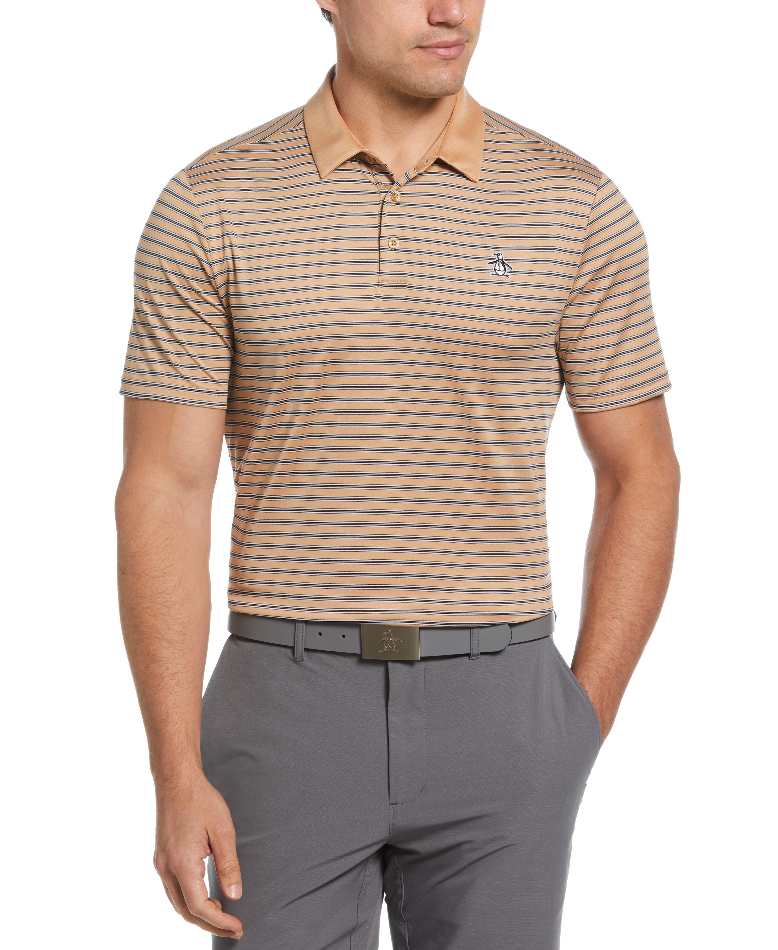 Heritage Stripe Golf Polo