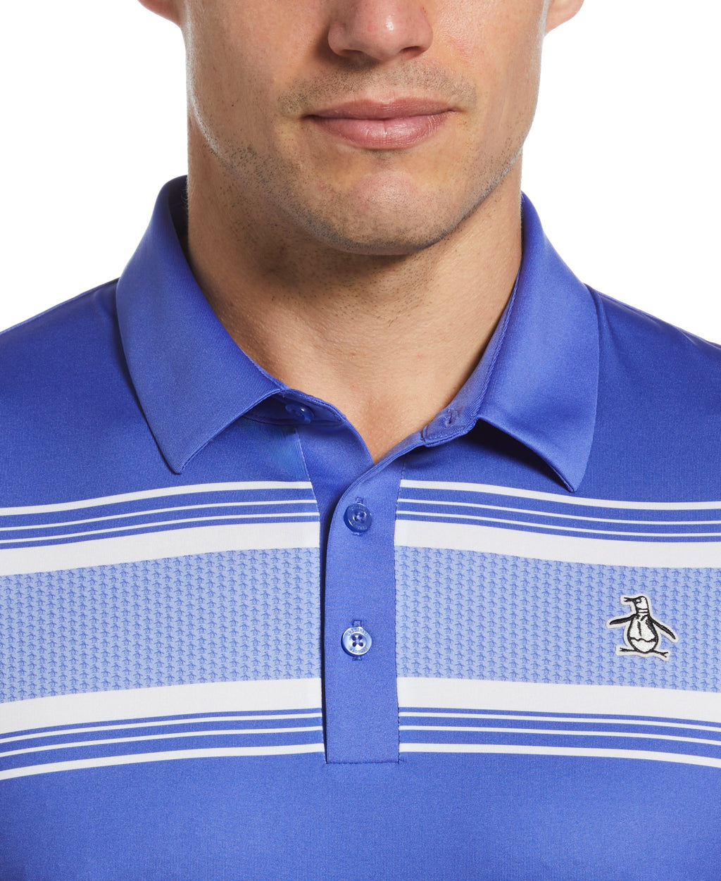 Jack’s Stripe Print Golf Polo