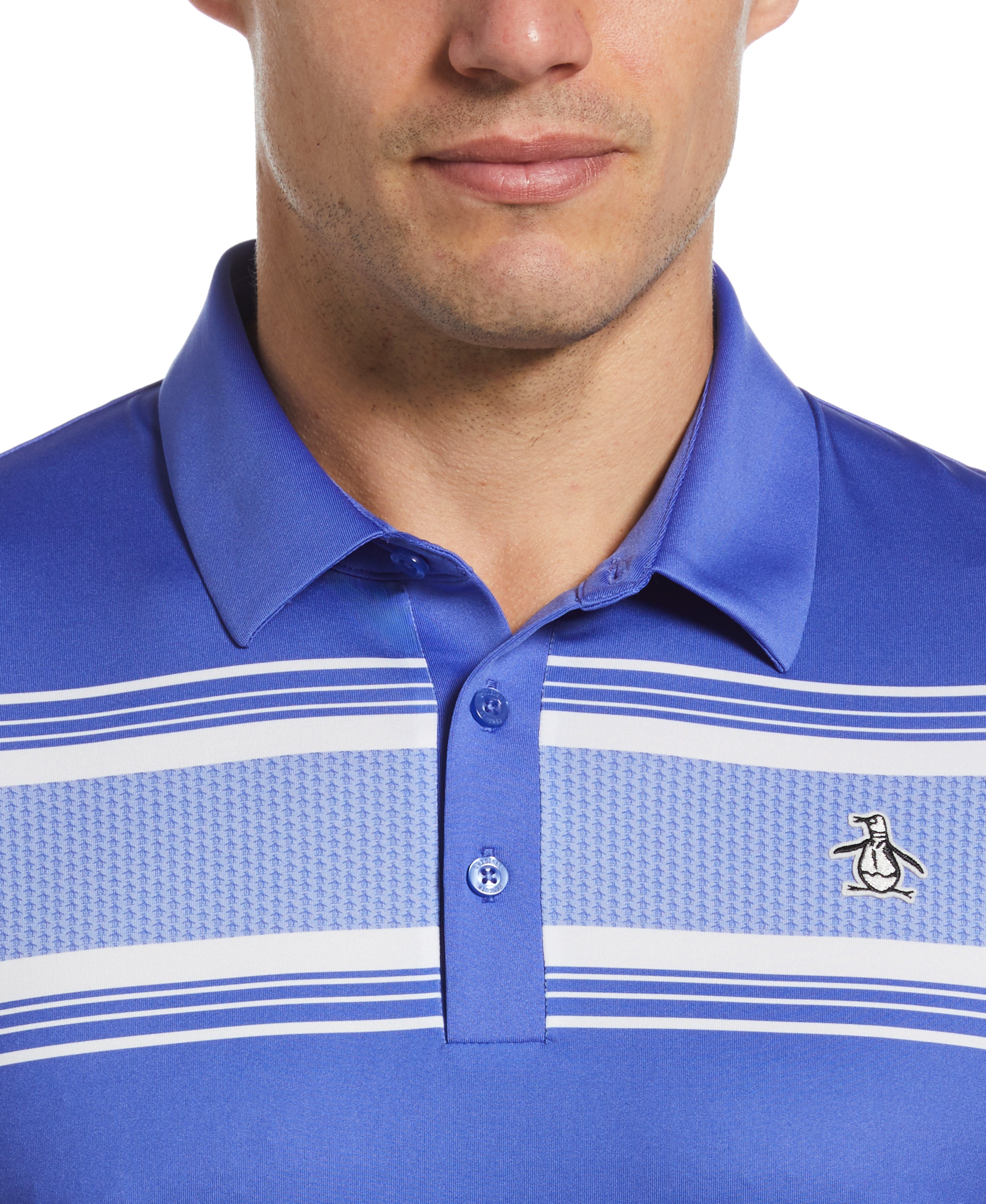 Jack’s Stripe Print Golf Polo