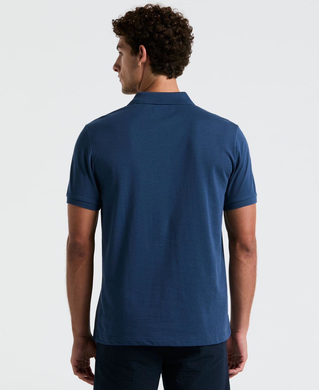 Jacquard Geo Line Polo