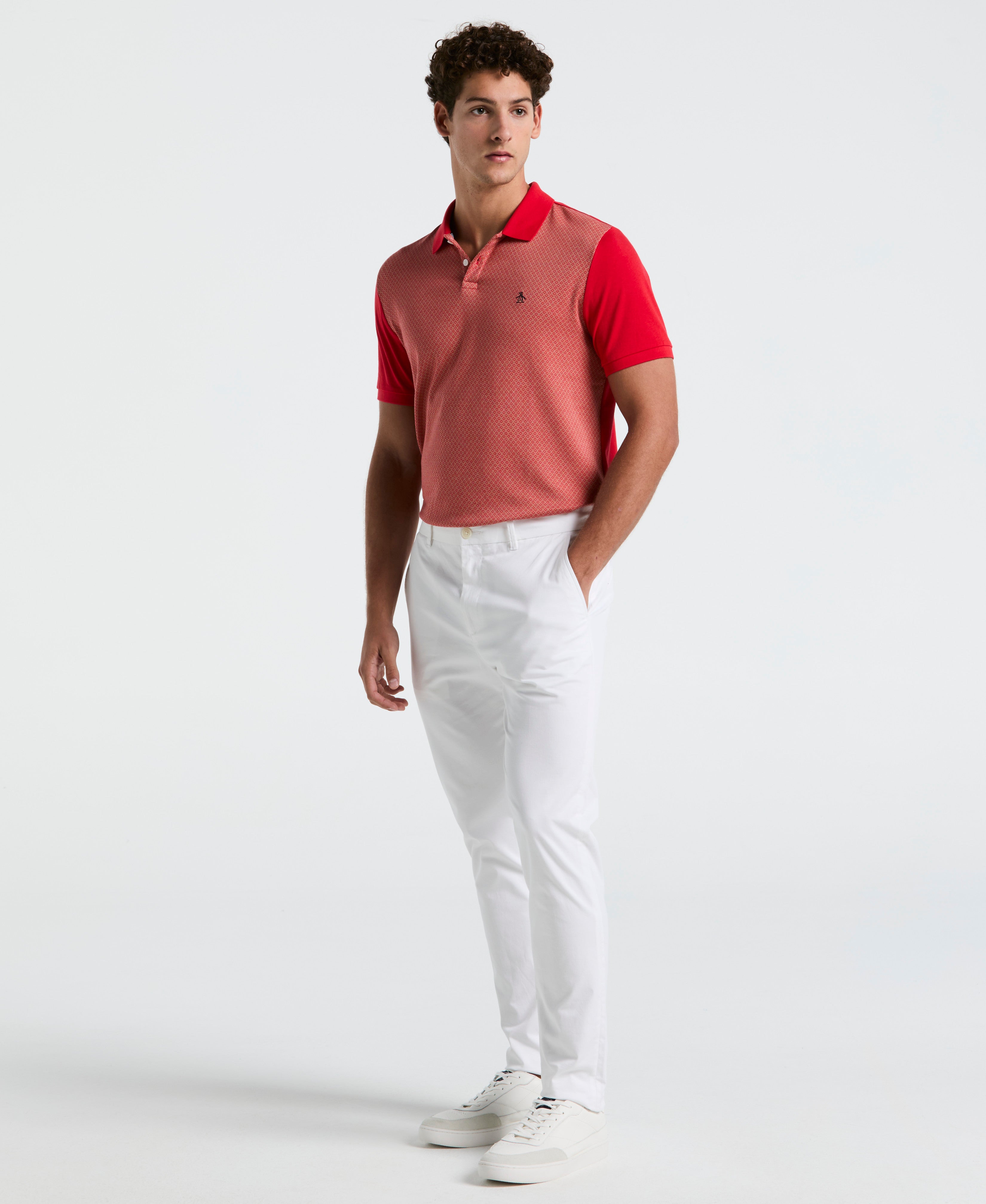 Jacquard Mini Tile  Polo