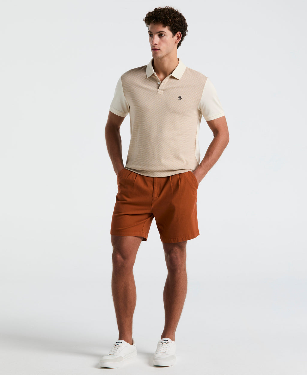 Jacquard Mini Tile  Polo