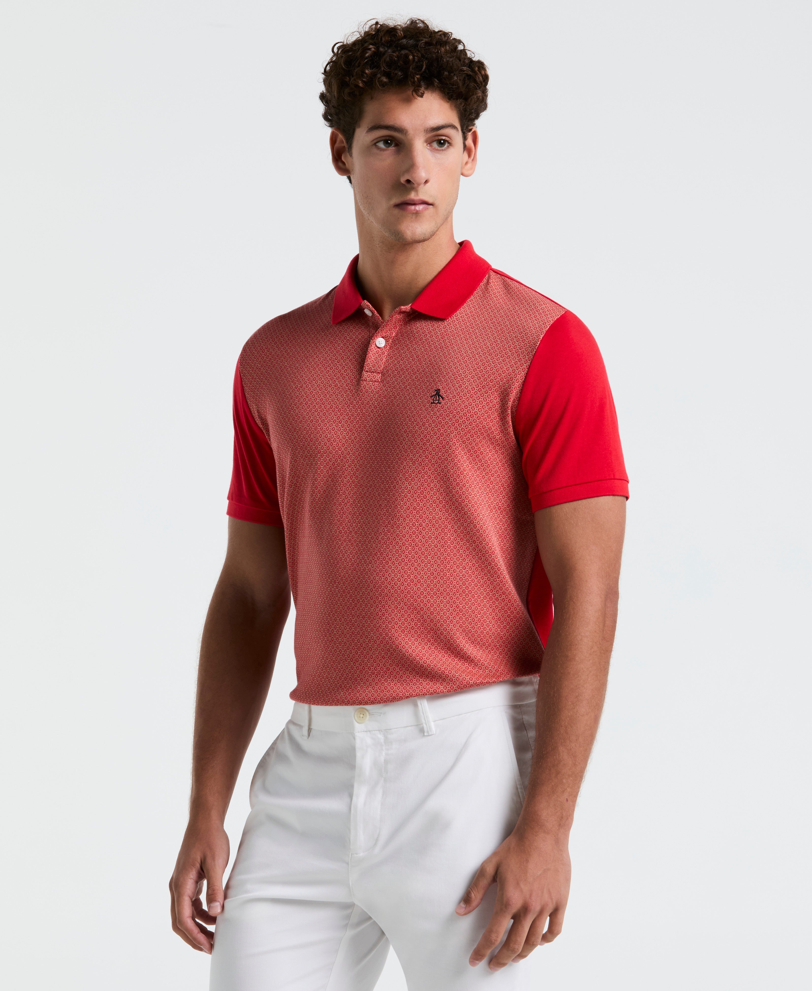Jacquard Mini Tile  Polo