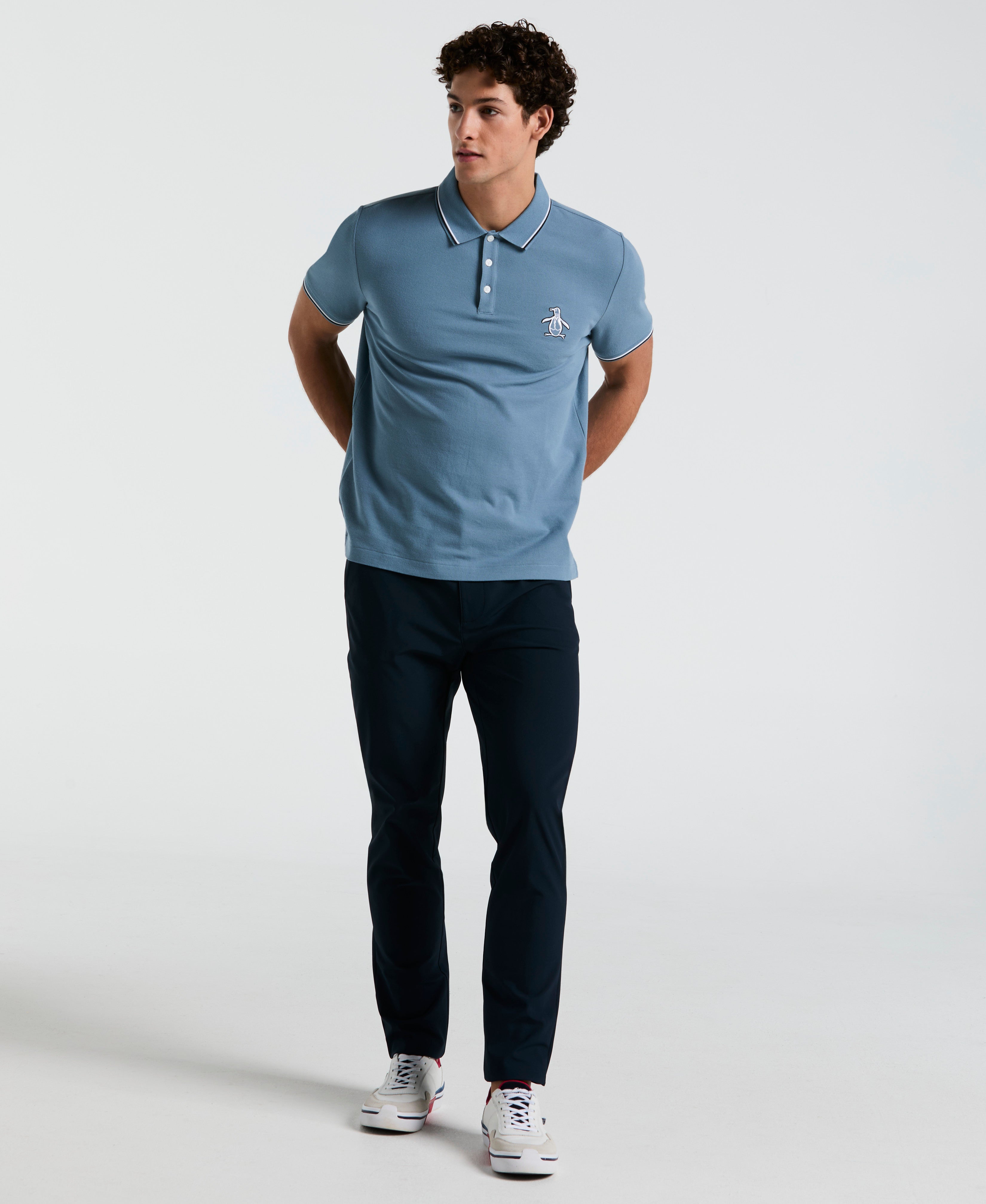 Mega Pete Pique Polo