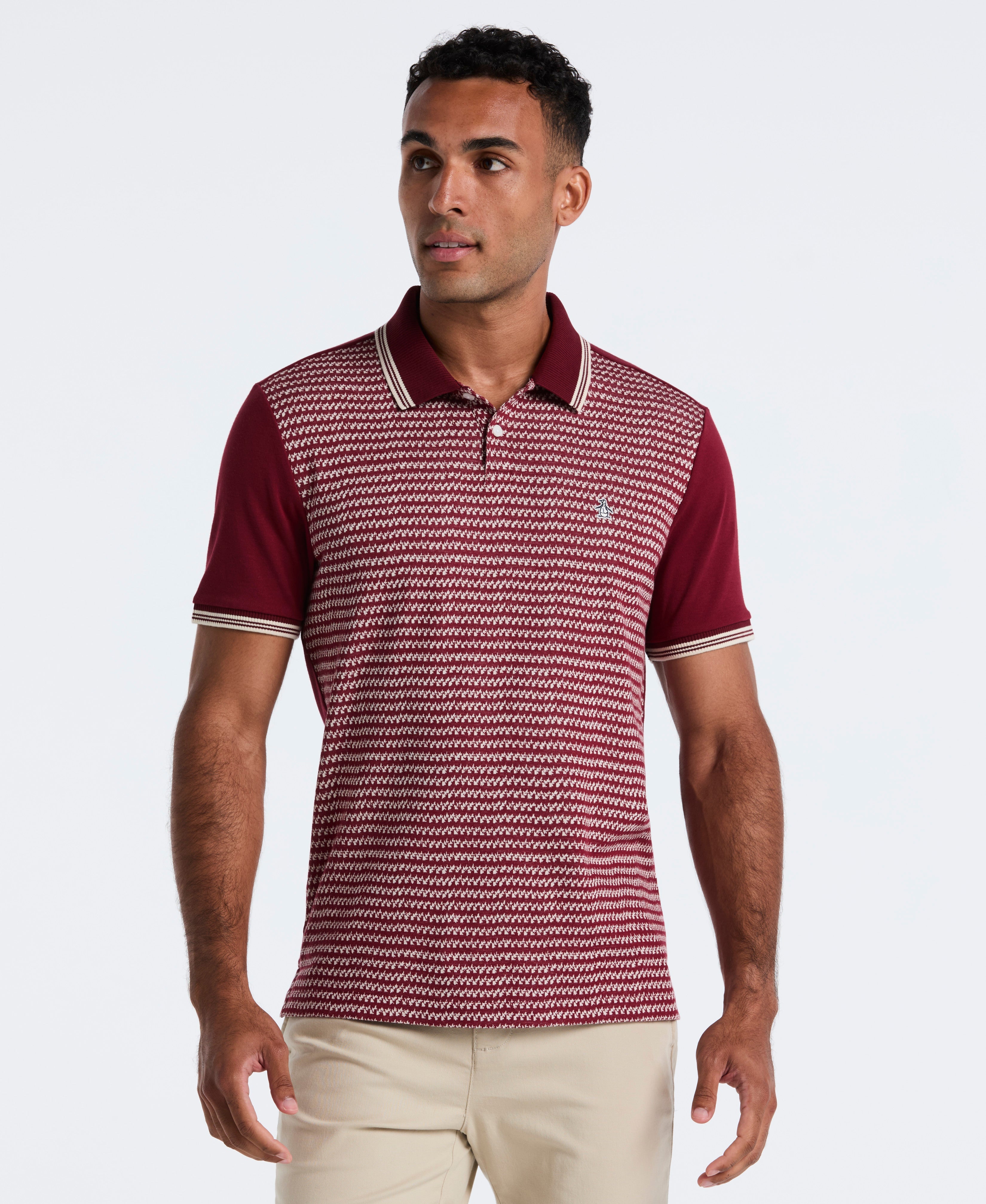 Mini Striped Jacquard Polo