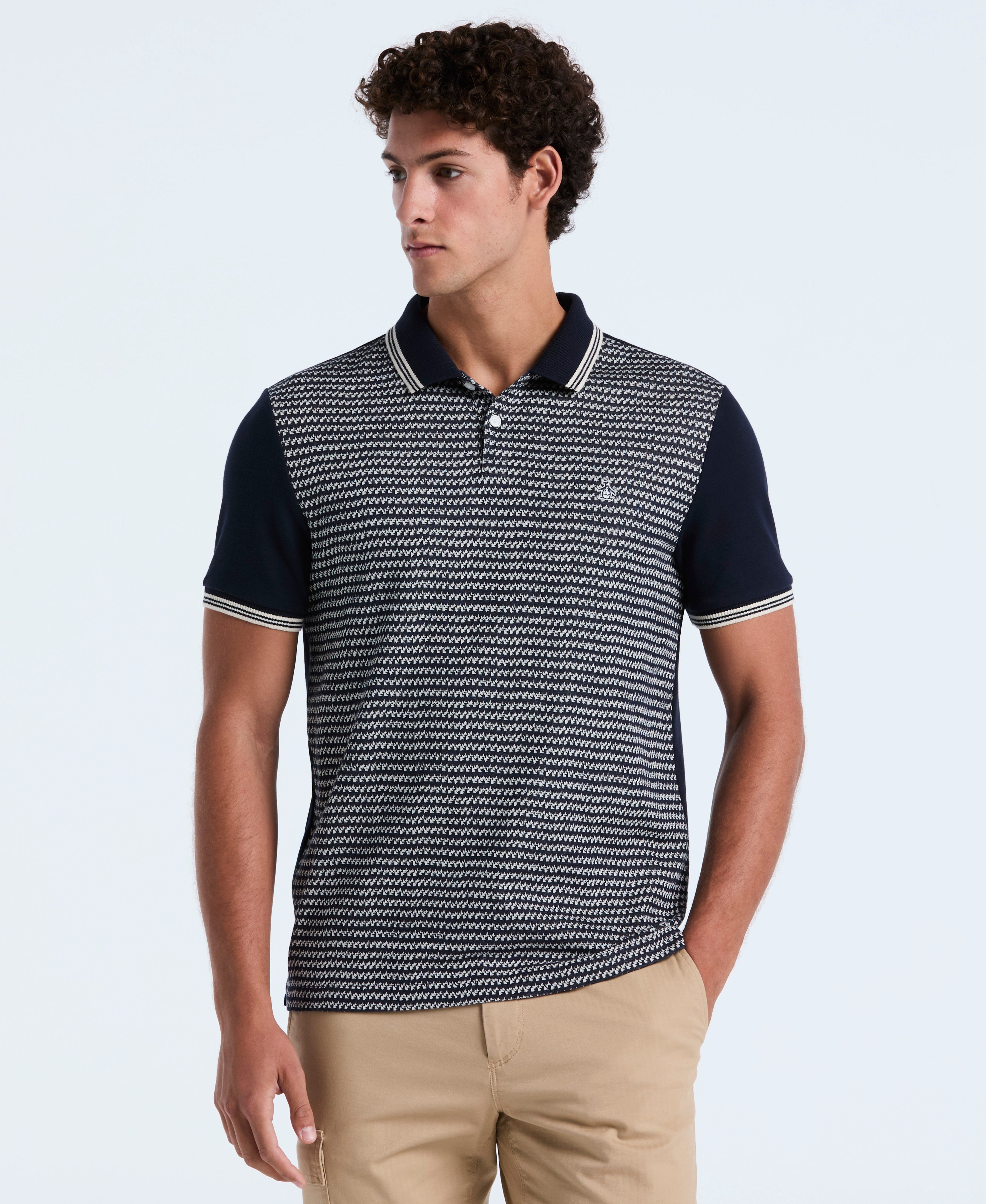 Mini Striped Jacquard Polo