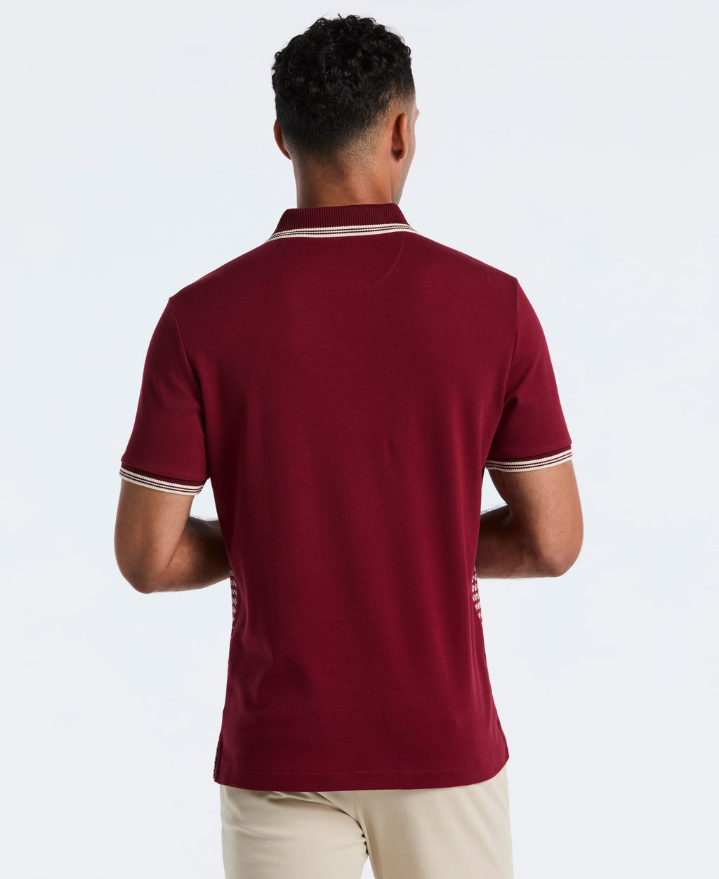 Mini Striped Jacquard Polo