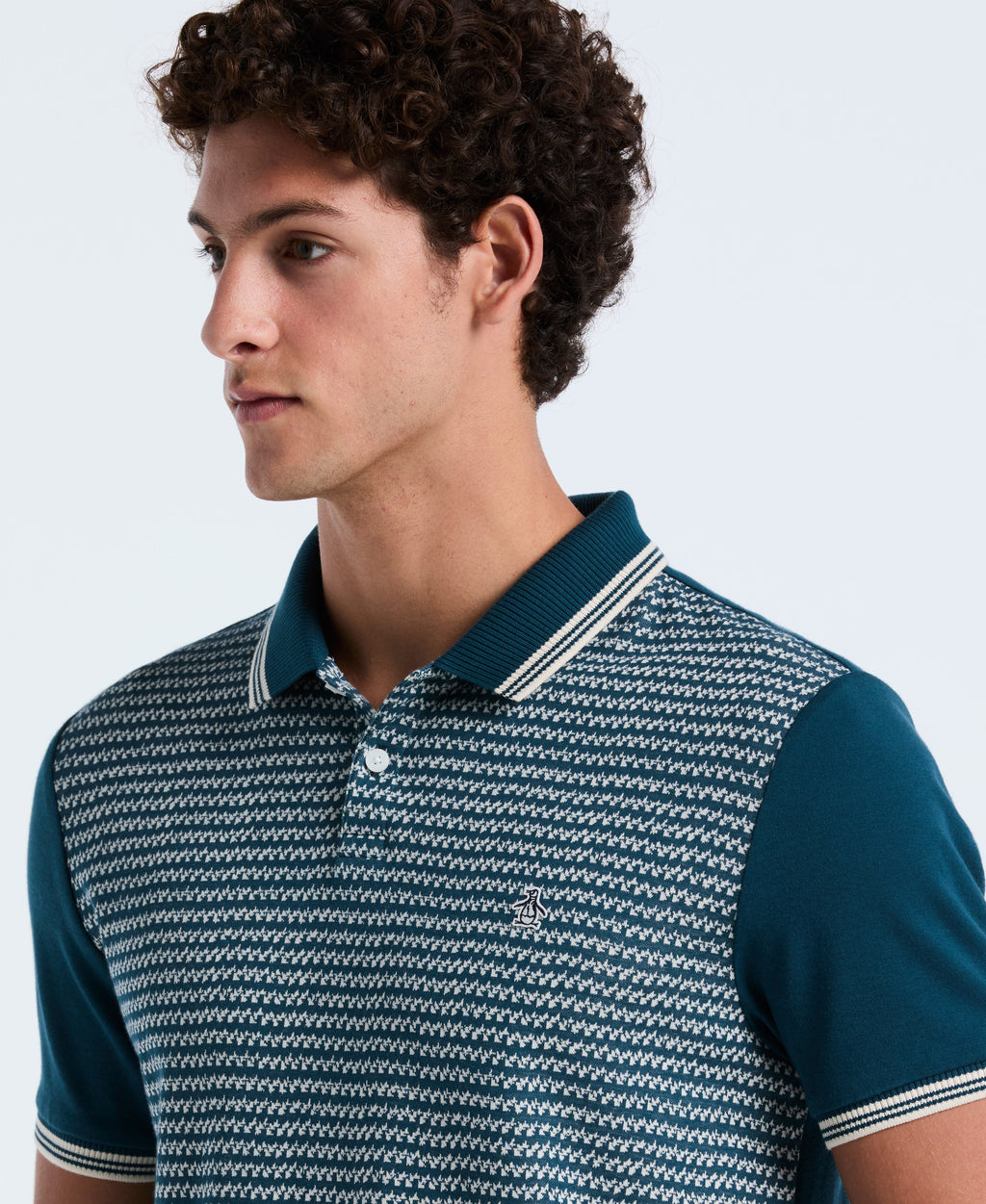 Mini Striped Jacquard Polo