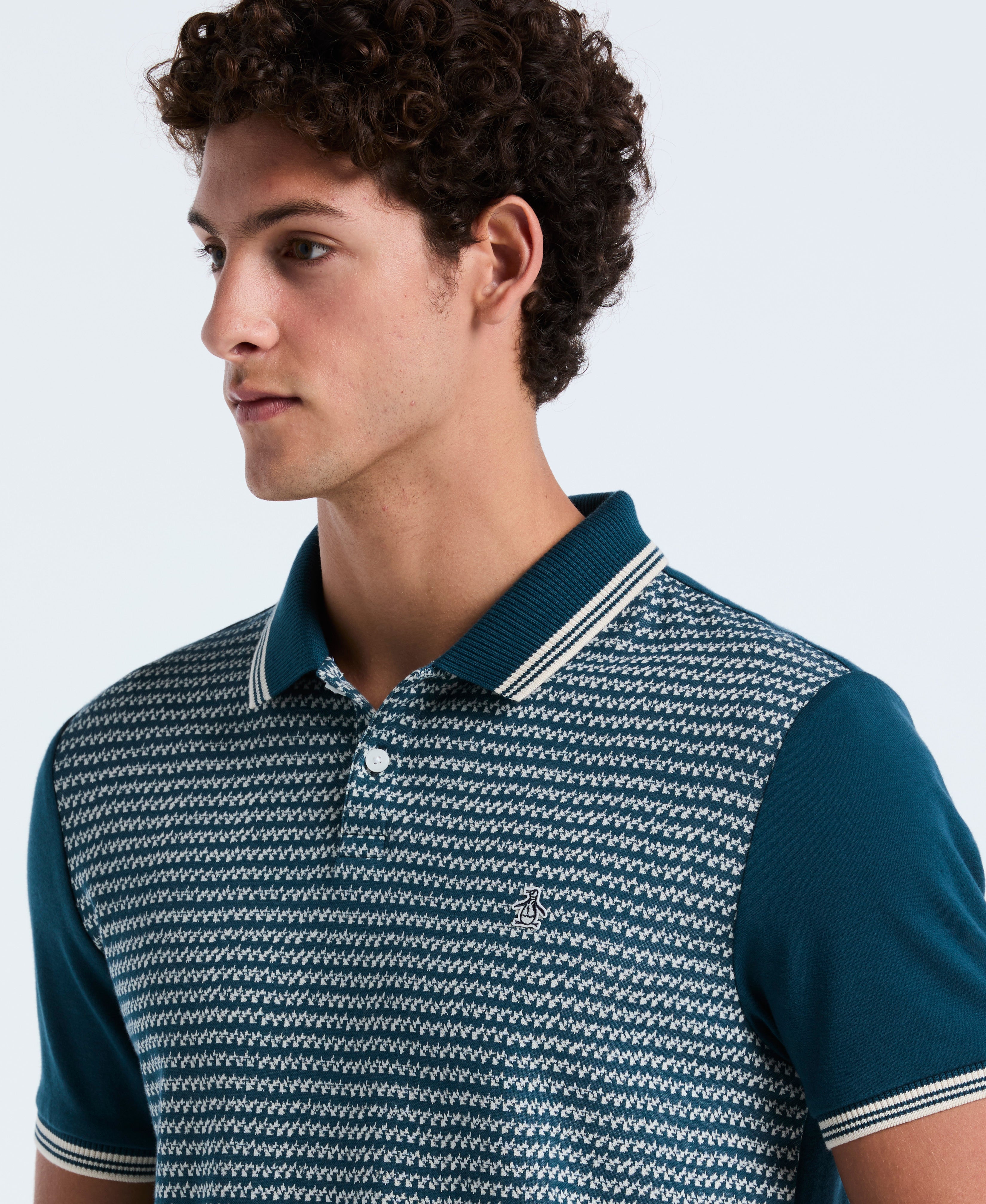 Mini Striped Jacquard Polo