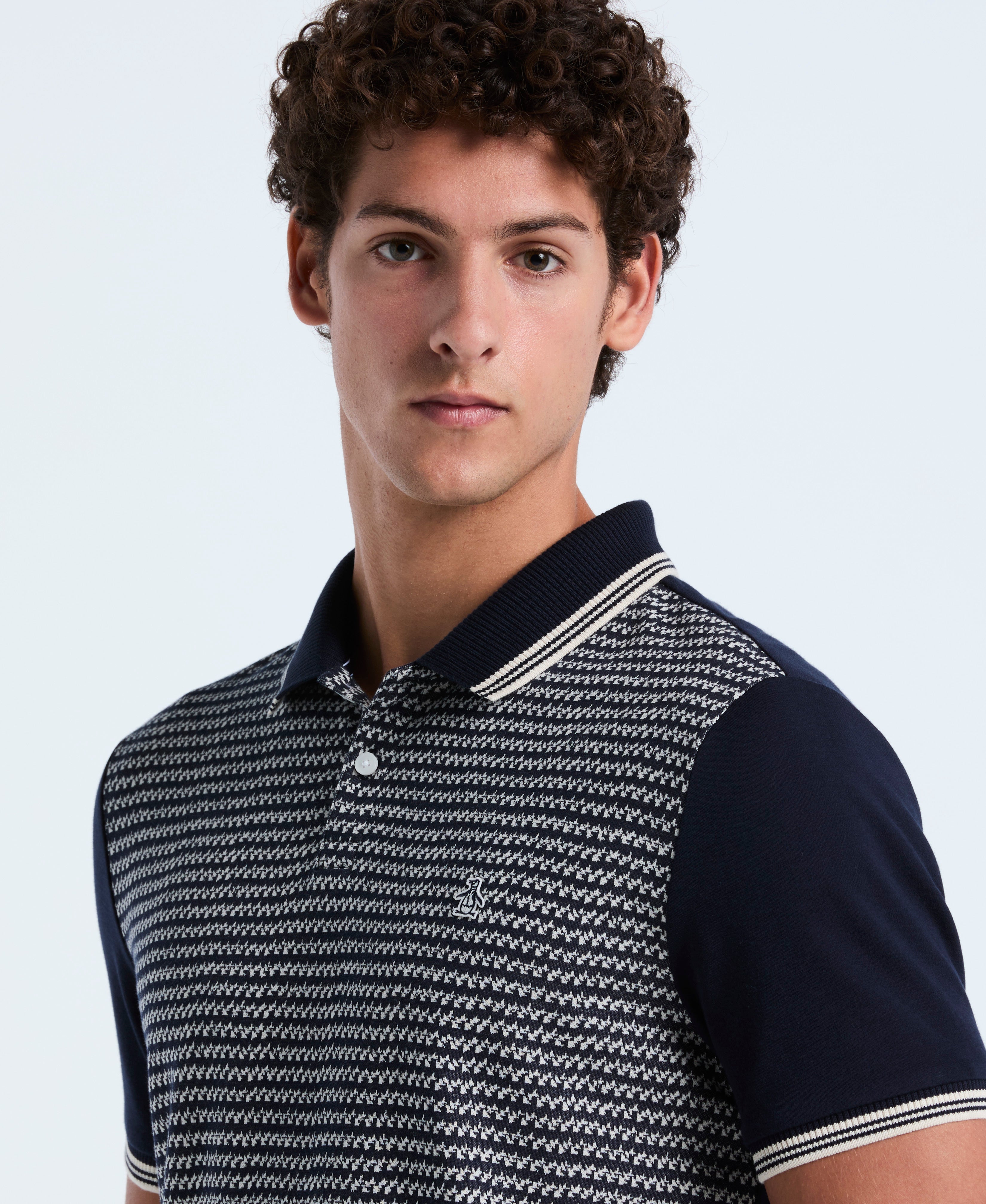 Mini Striped Jacquard Polo