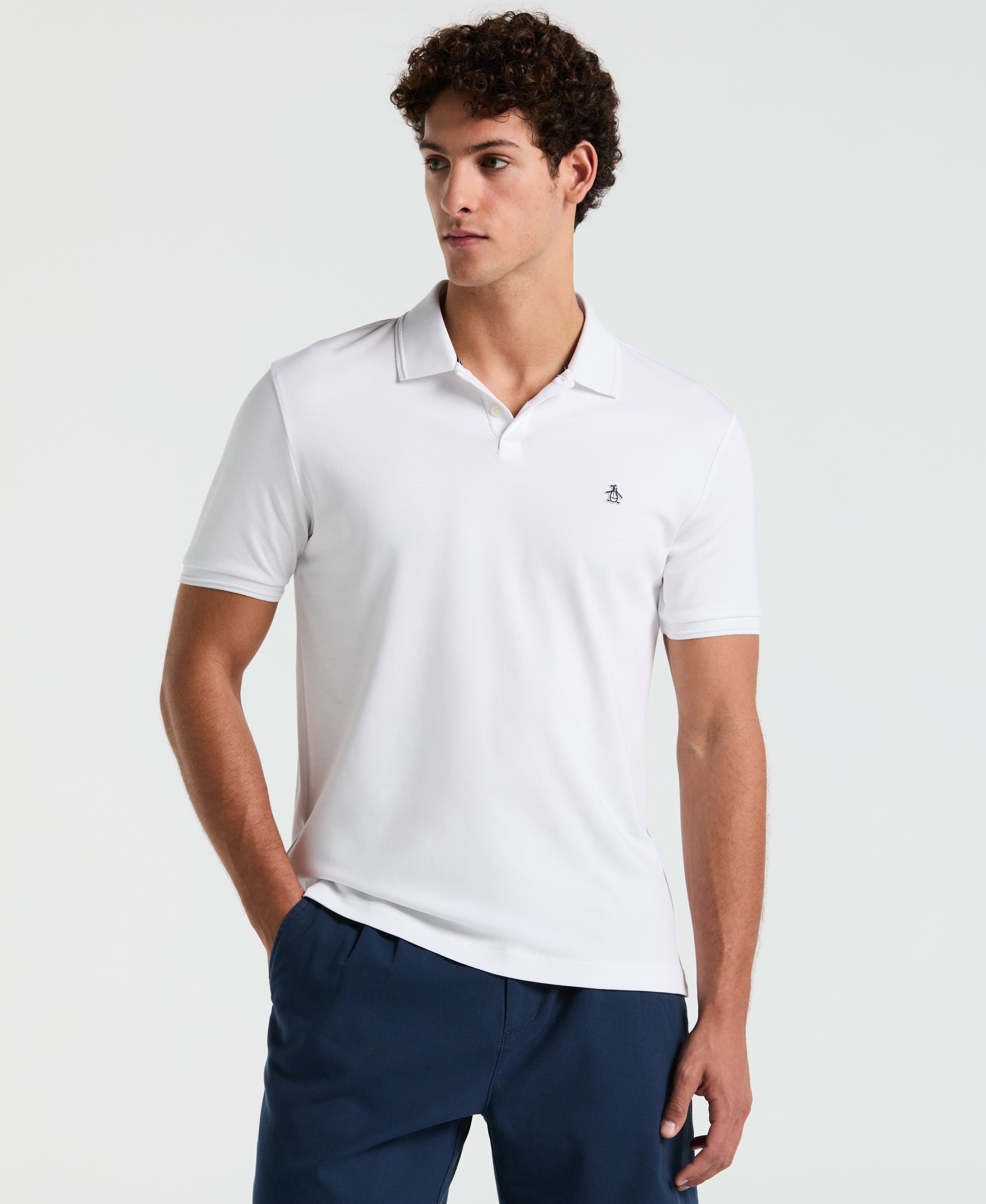 Organic Cotton Interlock Daddy Polo