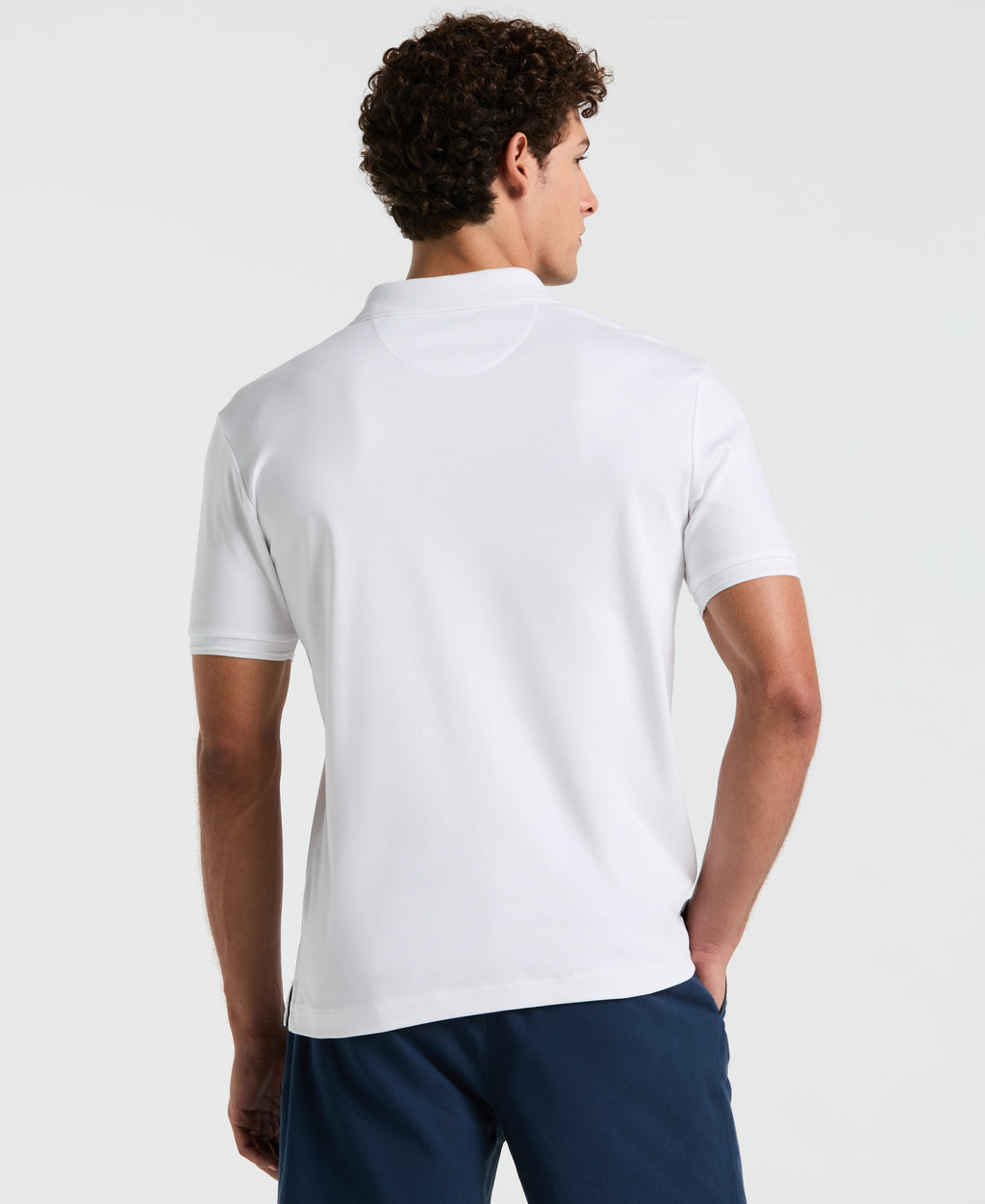 Organic Cotton Interlock Daddy Polo