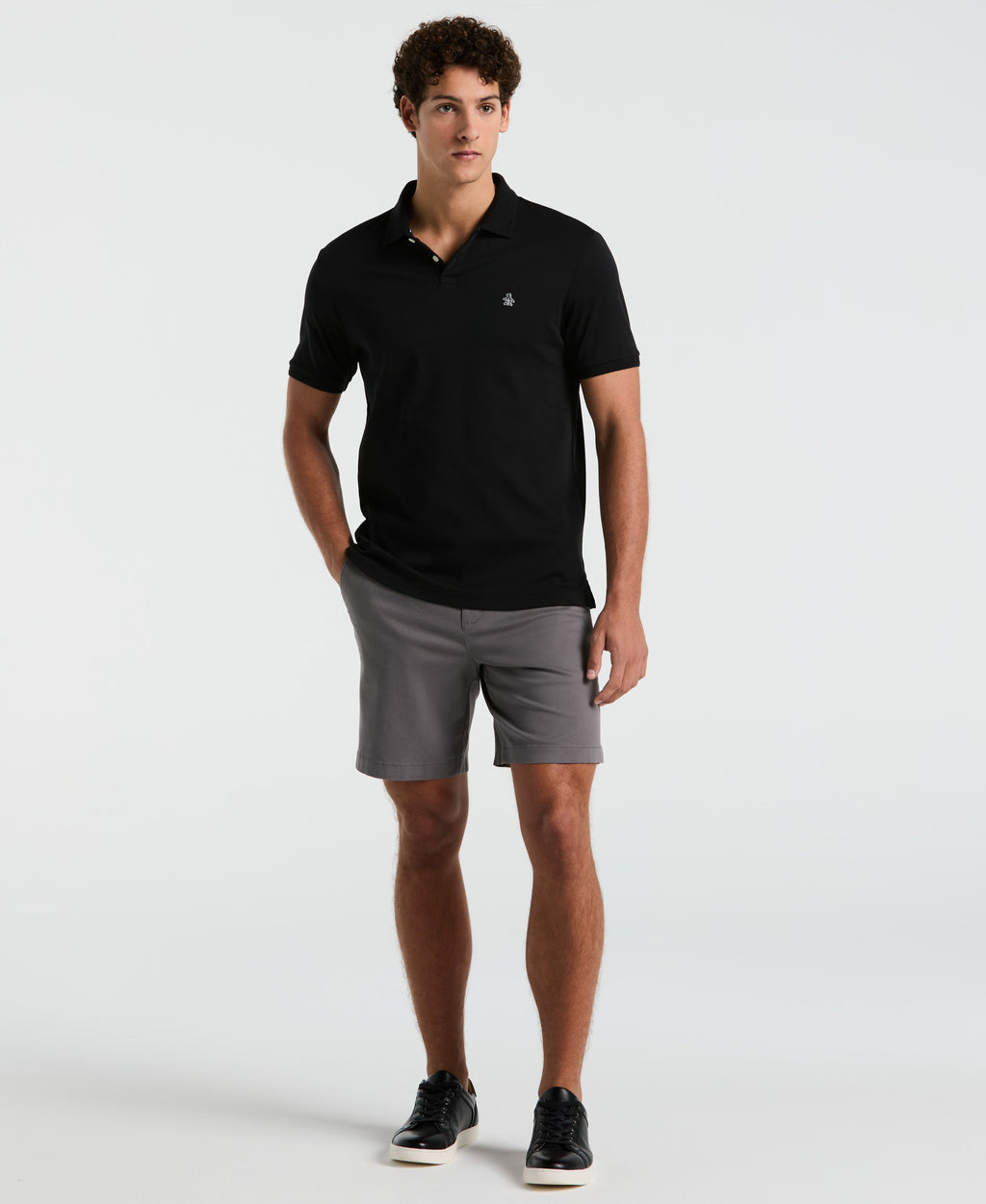 Organic Cotton Interlock Daddy Polo