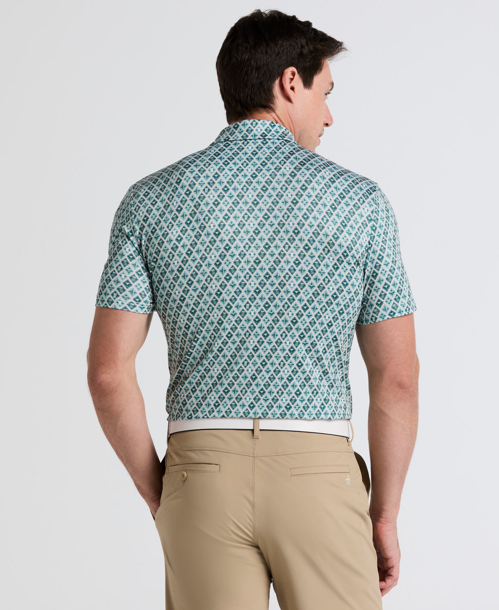 Pete's Batik Cocktail Golf Polo
