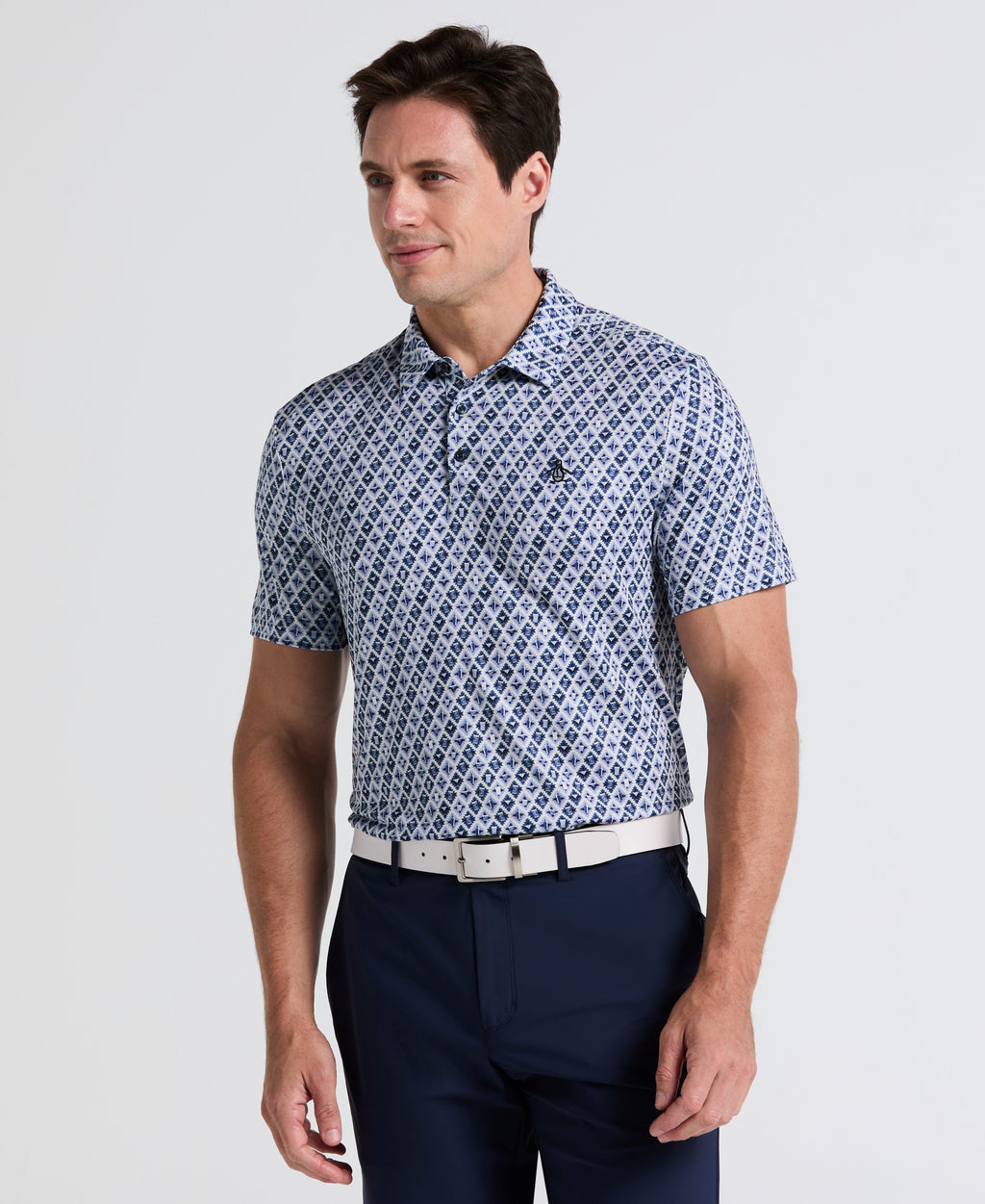 Pete's Batik Cocktail Golf Polo