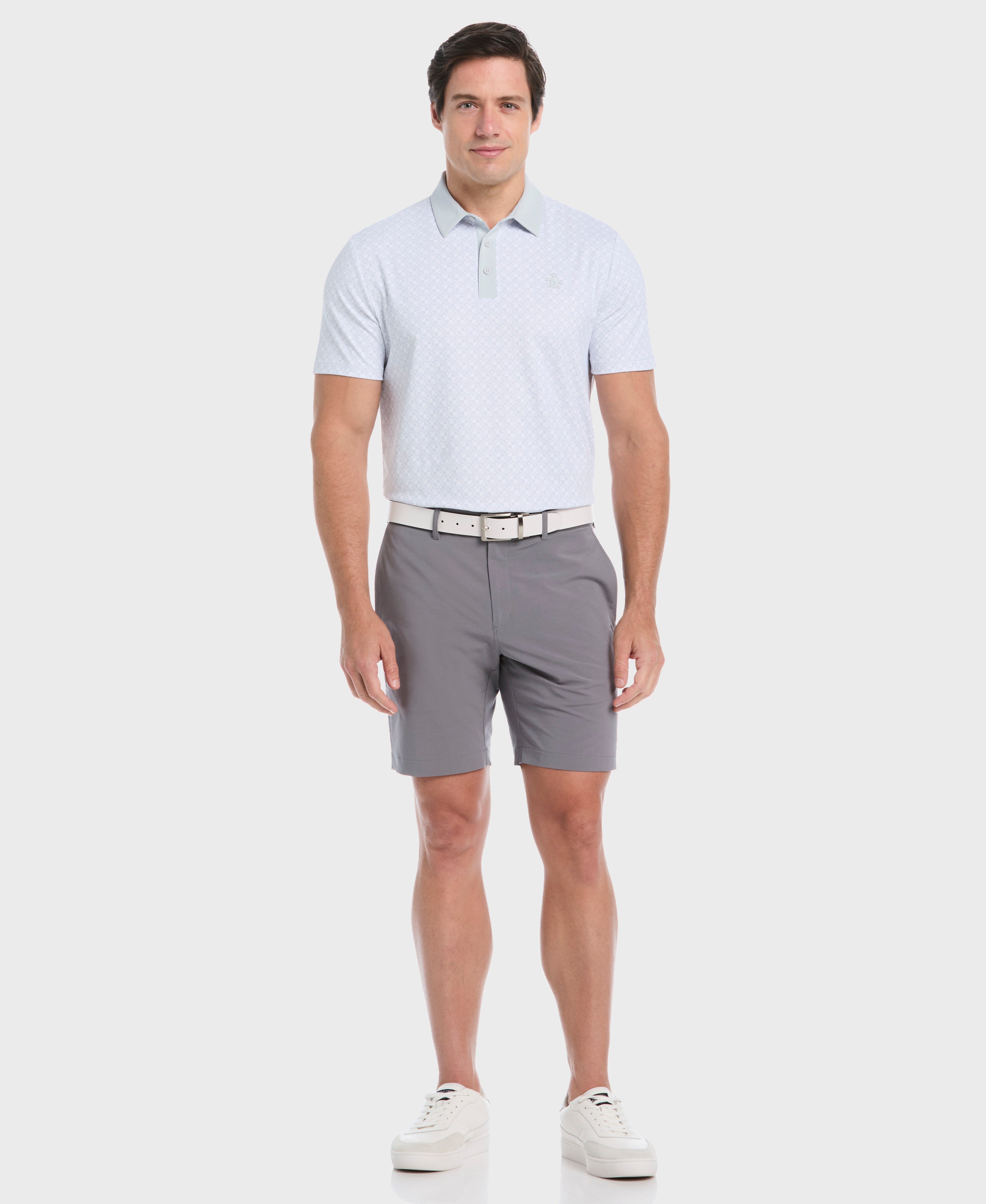 Pete's Geo Color Block Golf Polo