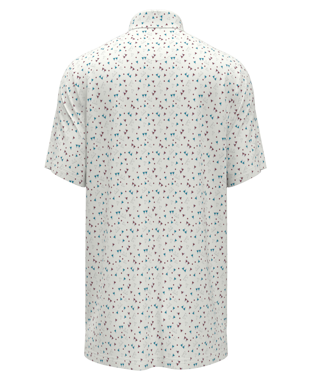 Sake-Tini Novelty Print Golf Polo