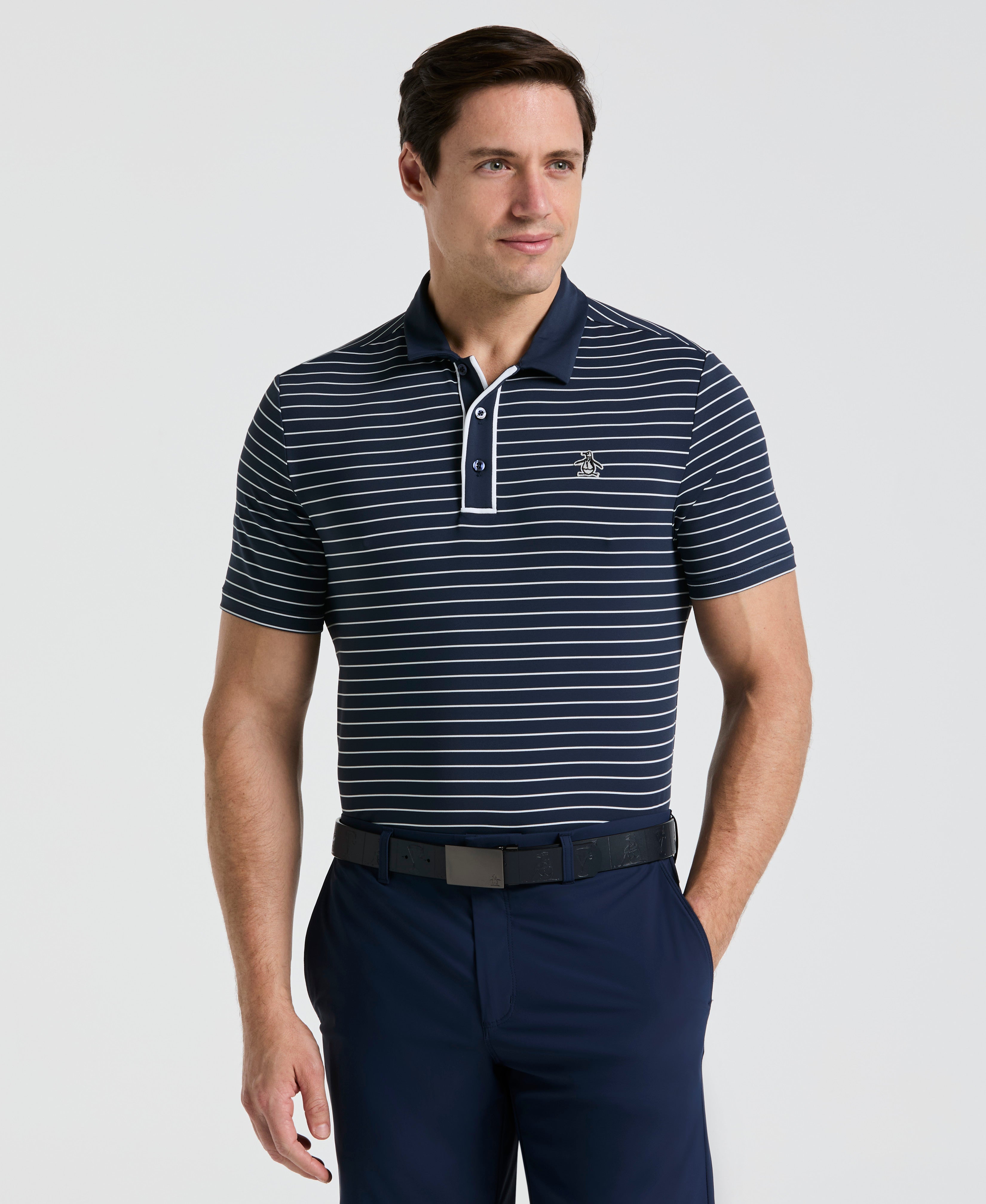The Heritage Stripe Golf Polo