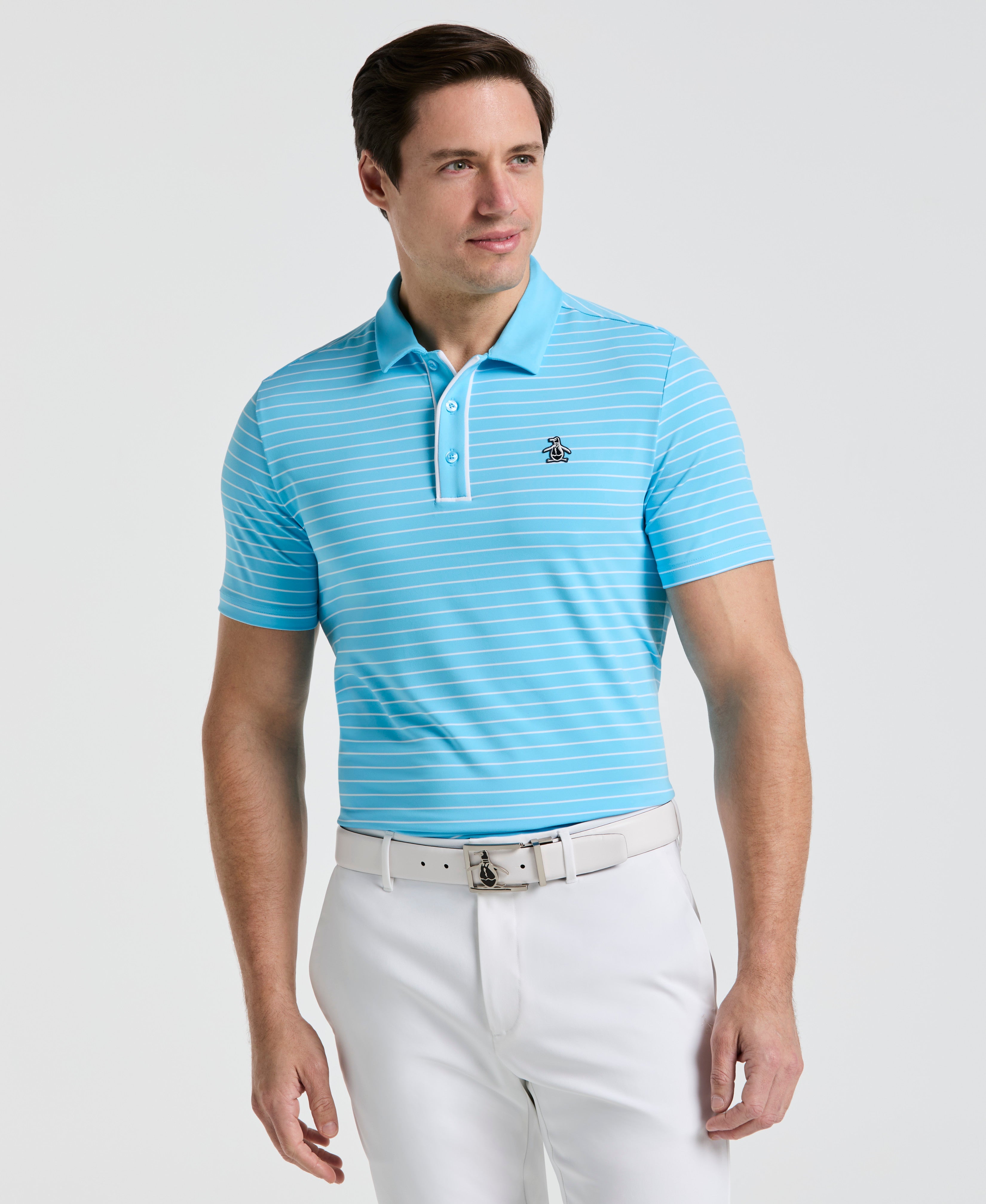 The Heritage Stripe Golf Polo
