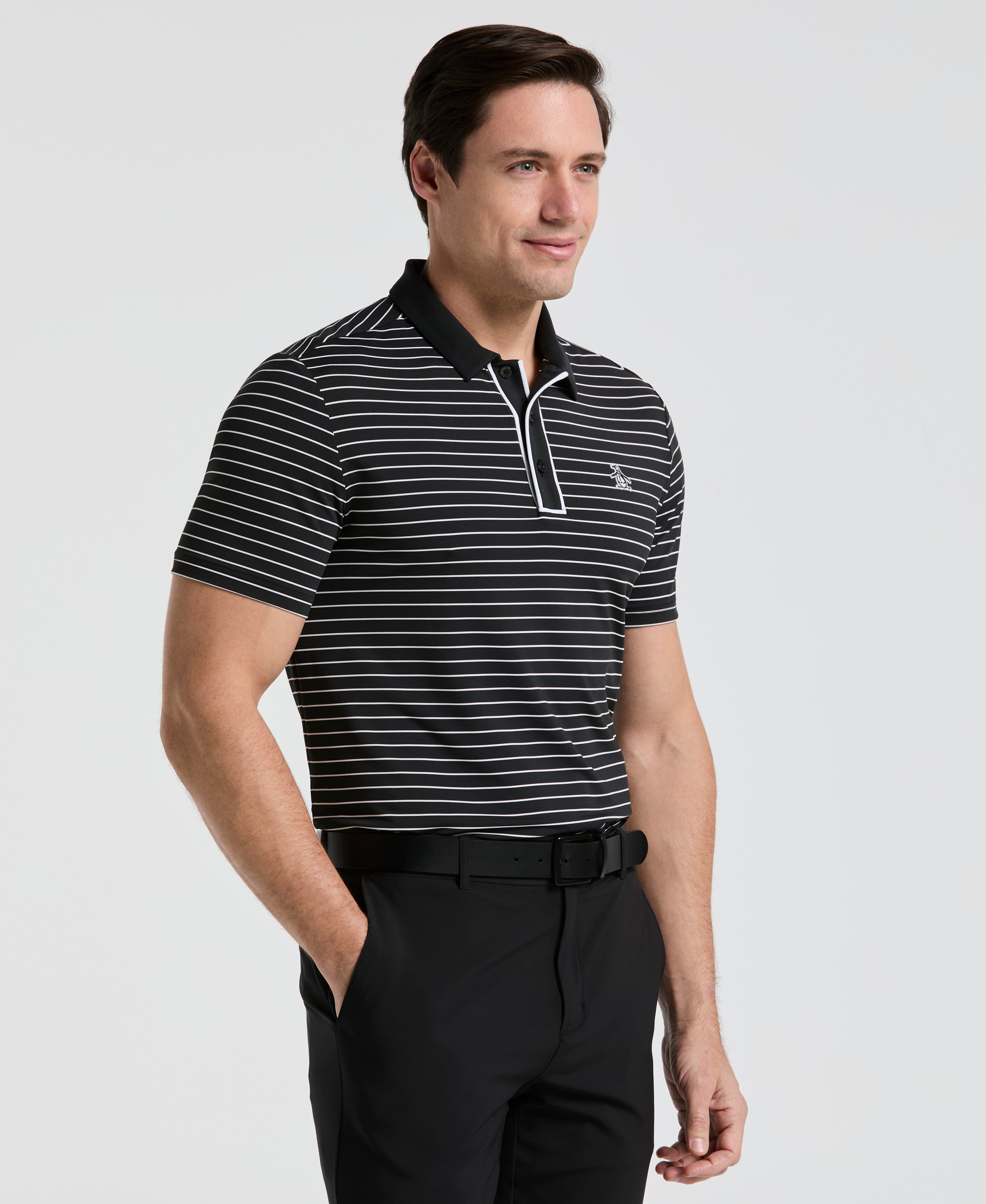 The Heritage Stripe Golf Polo