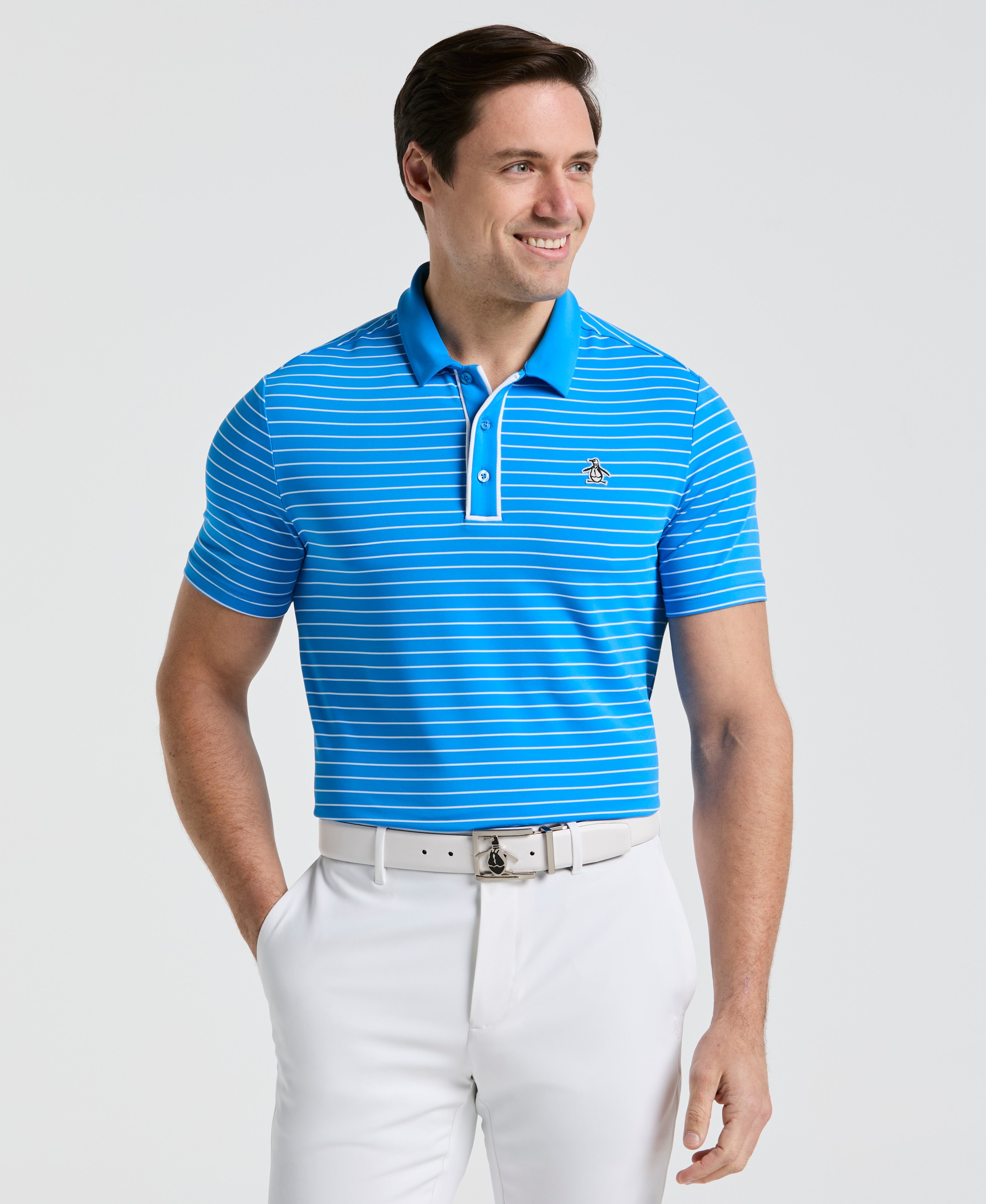 The Heritage Stripe Golf Polo