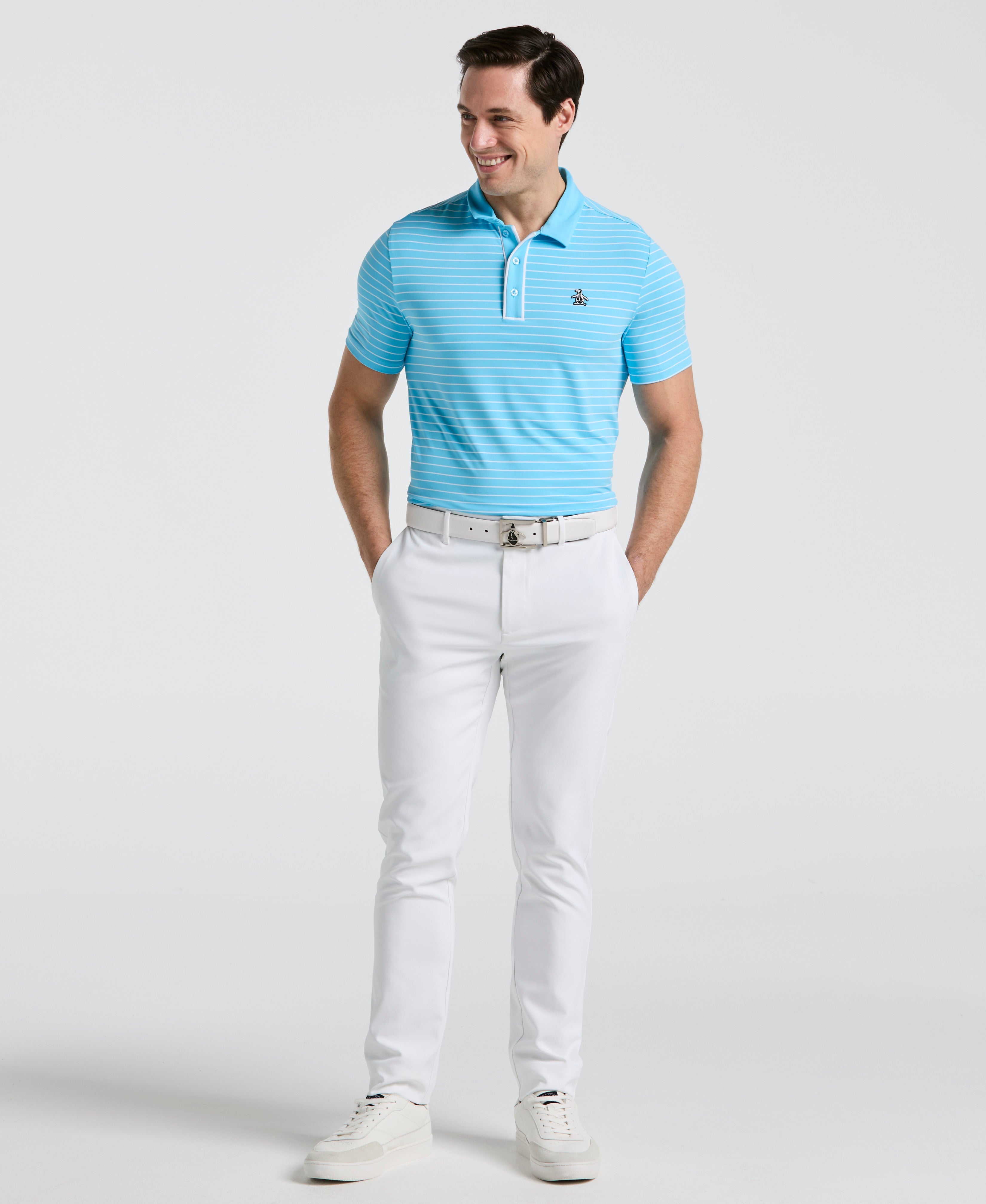 The Heritage Stripe Golf Polo