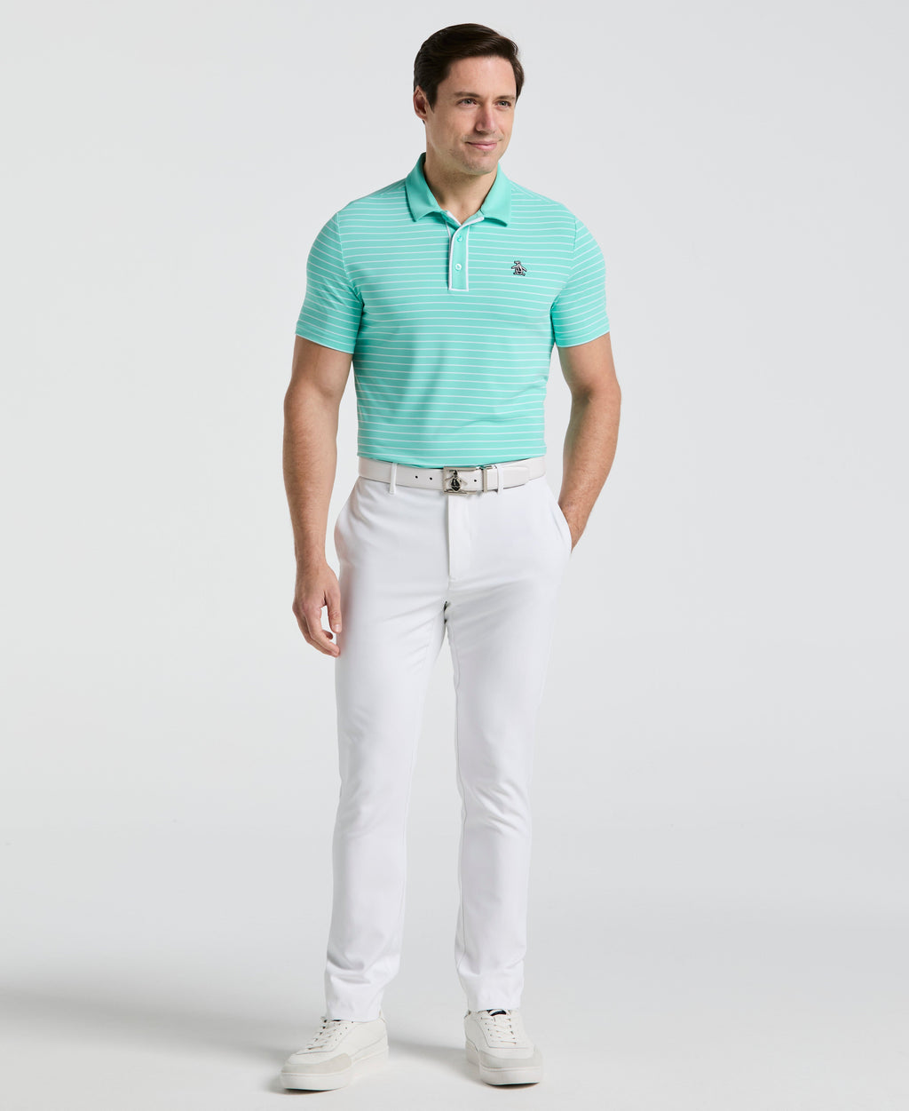 The Heritage Stripe Golf Polo