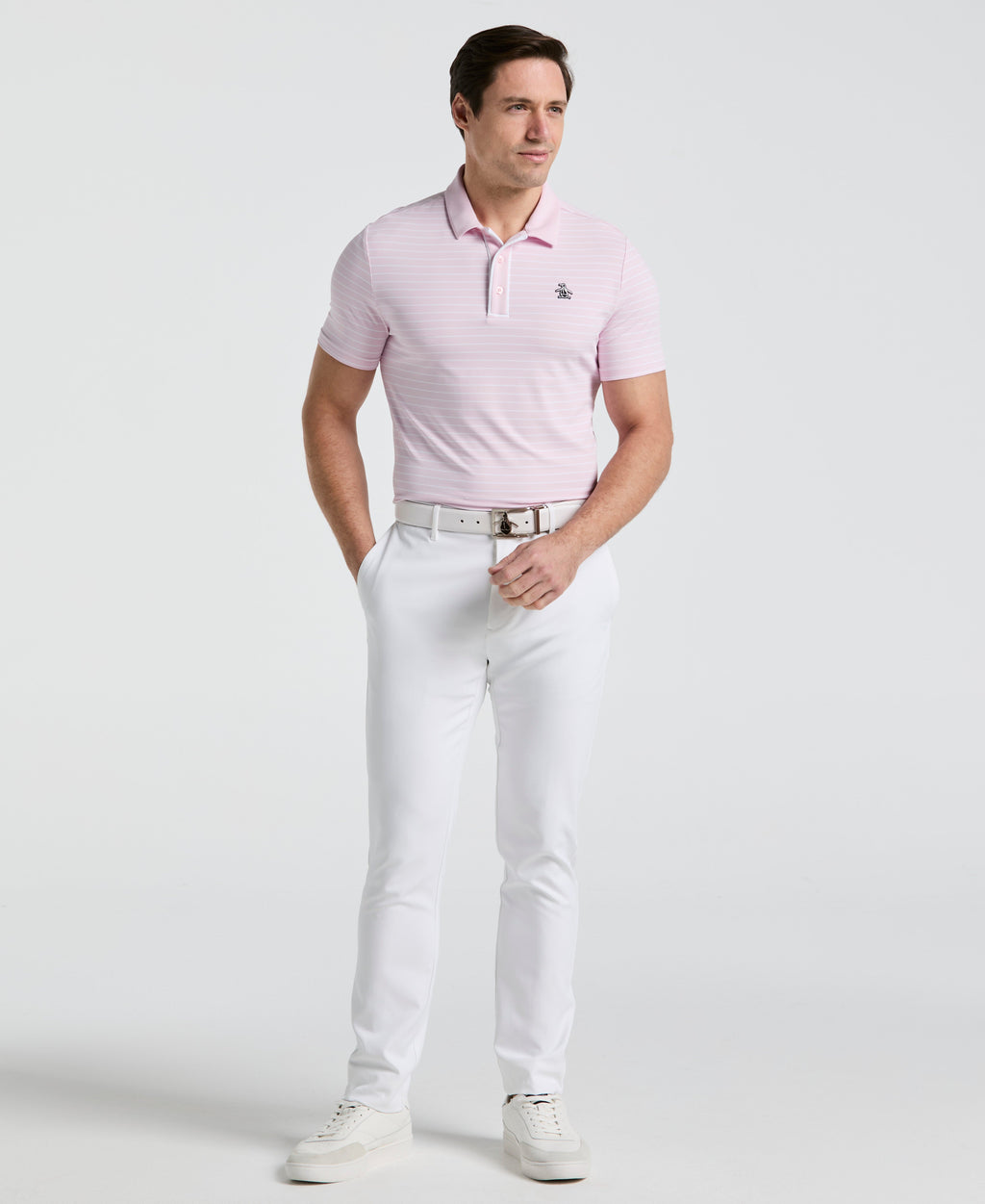 The Heritage Stripe Golf Polo
